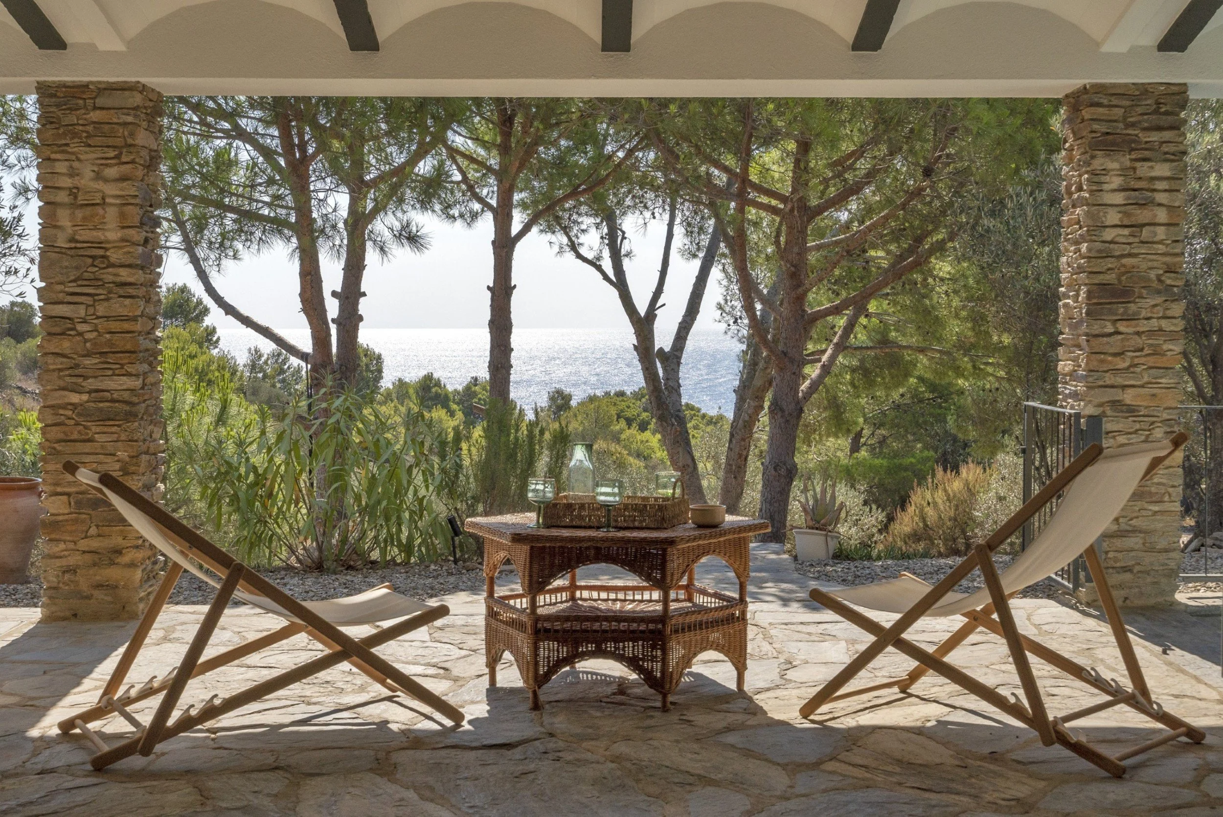 Luxury villa Cadaqués Finca terrace