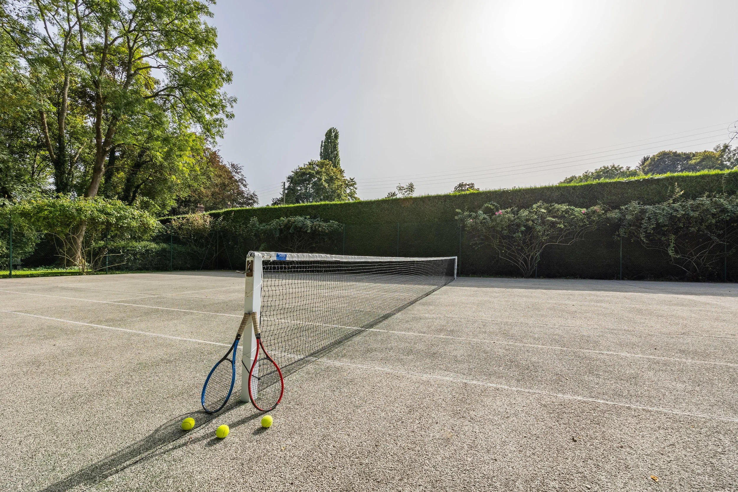 luxury villa lyons la forêt tennis