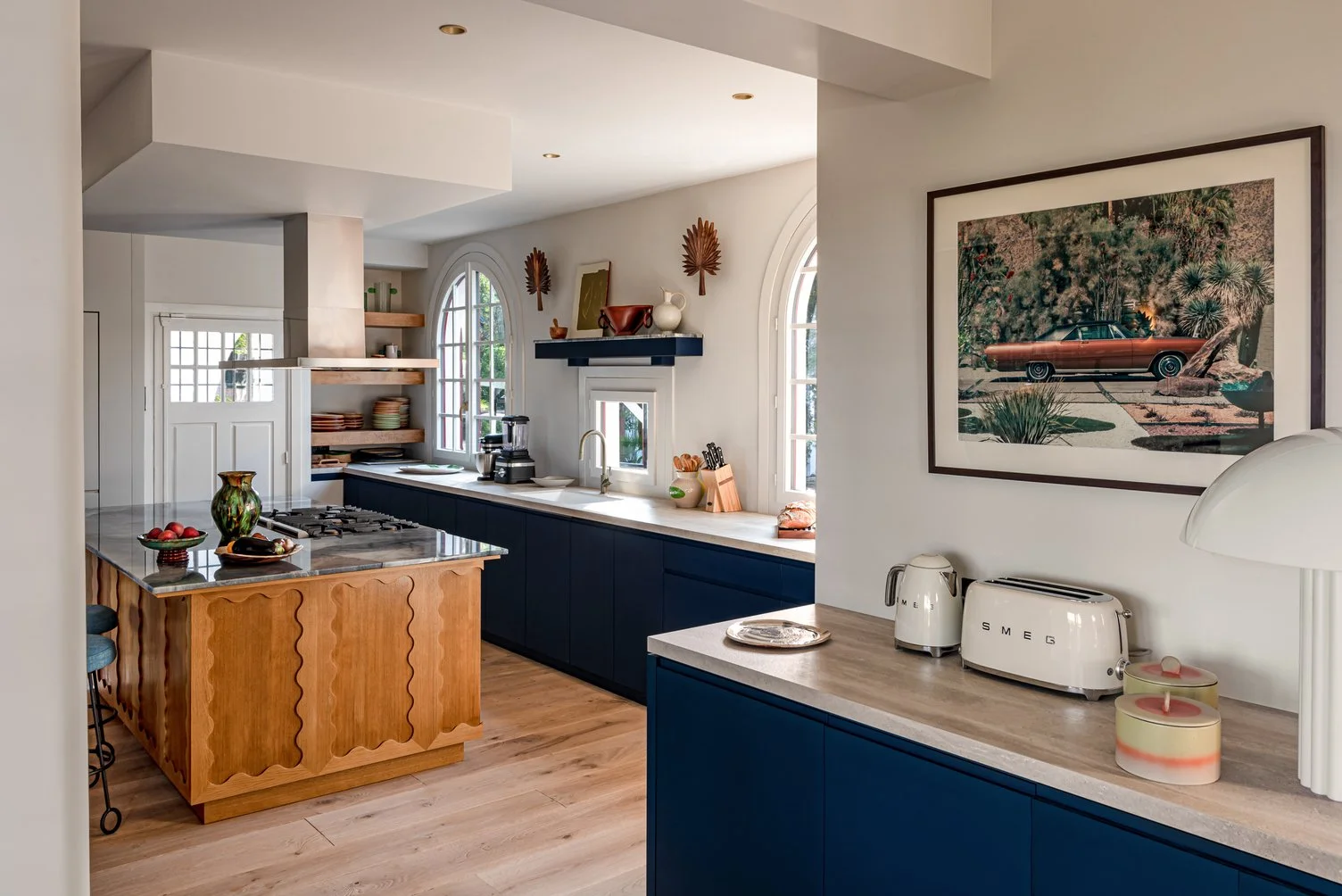 Luxury villa for rent in Hossegor kitchen