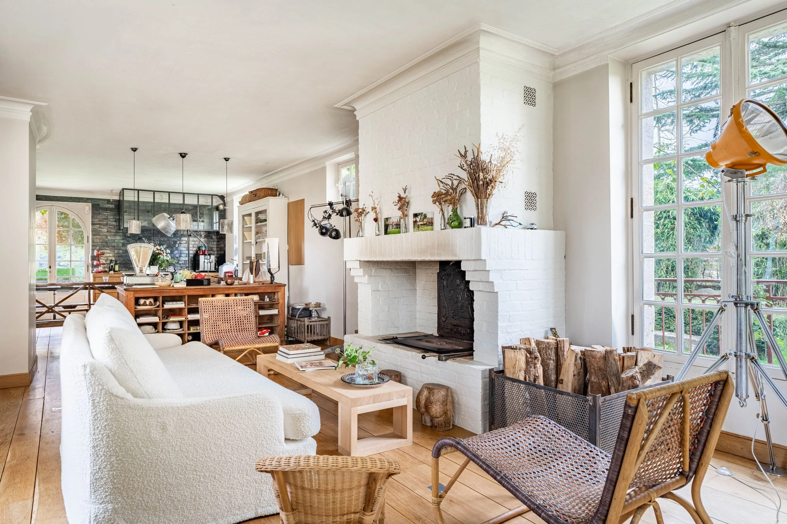 Thoiry Luxury Villa living room