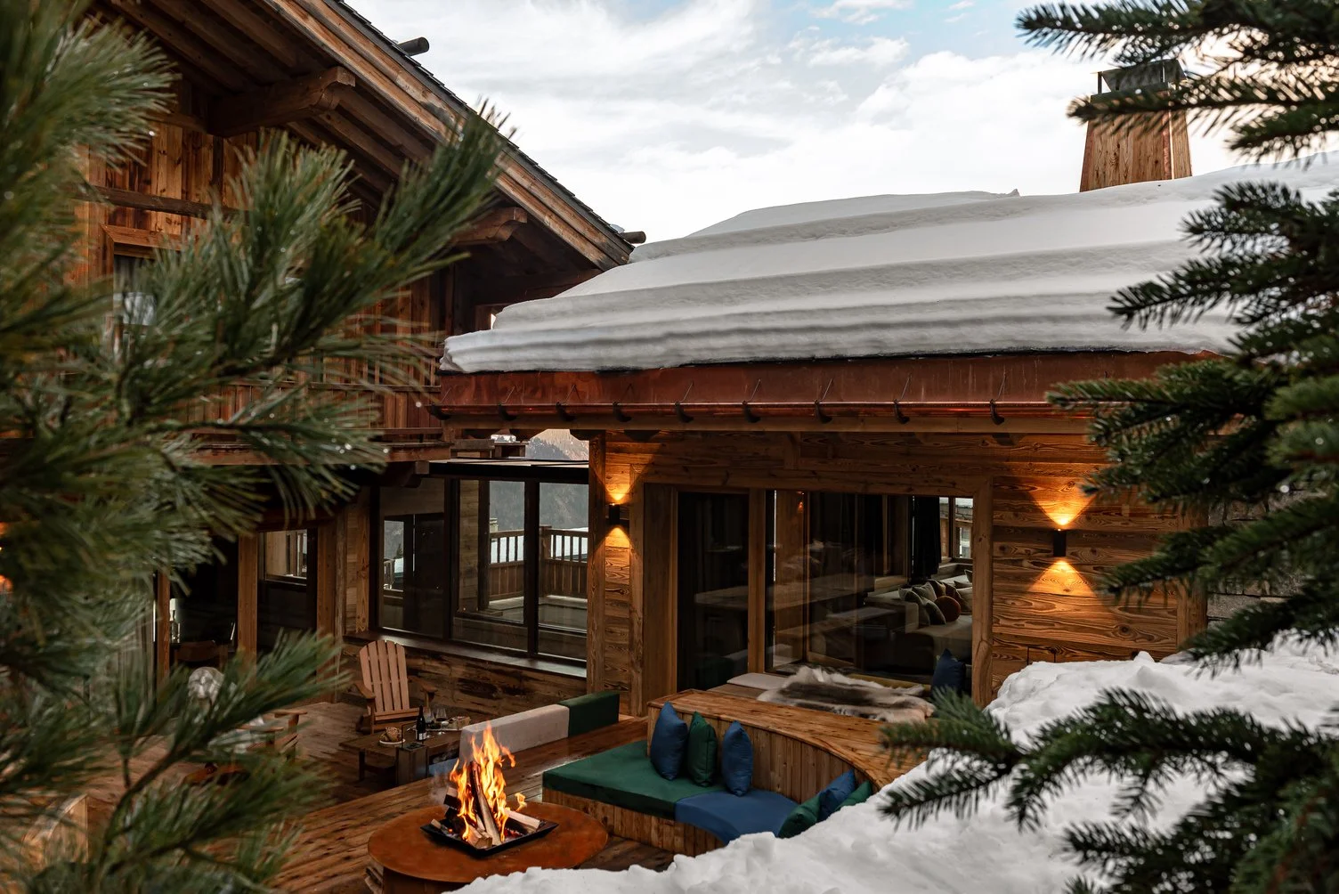 courchevel 1550 chenus luxury chalet exterior