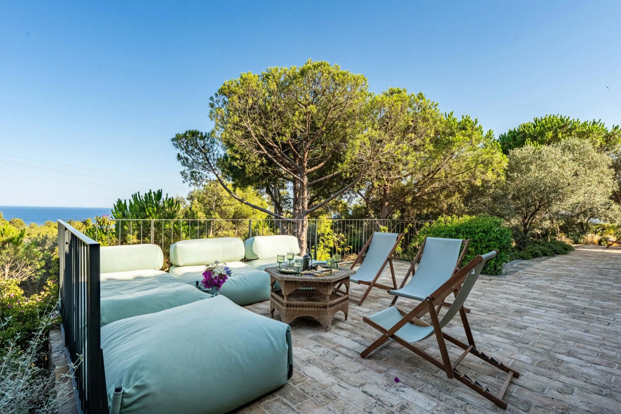 Luxury villa Cadaqués Finca terrace