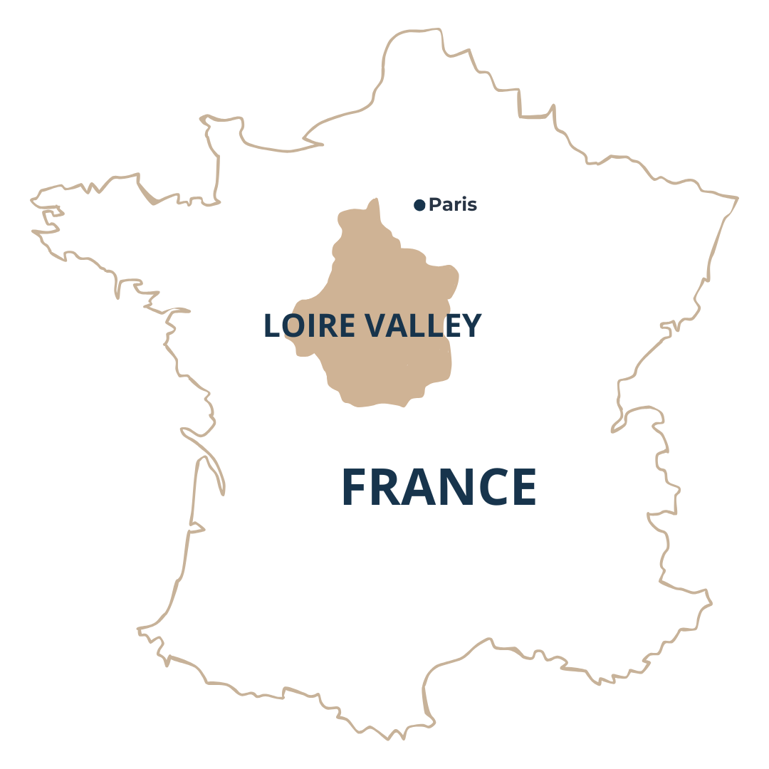 loire valley map