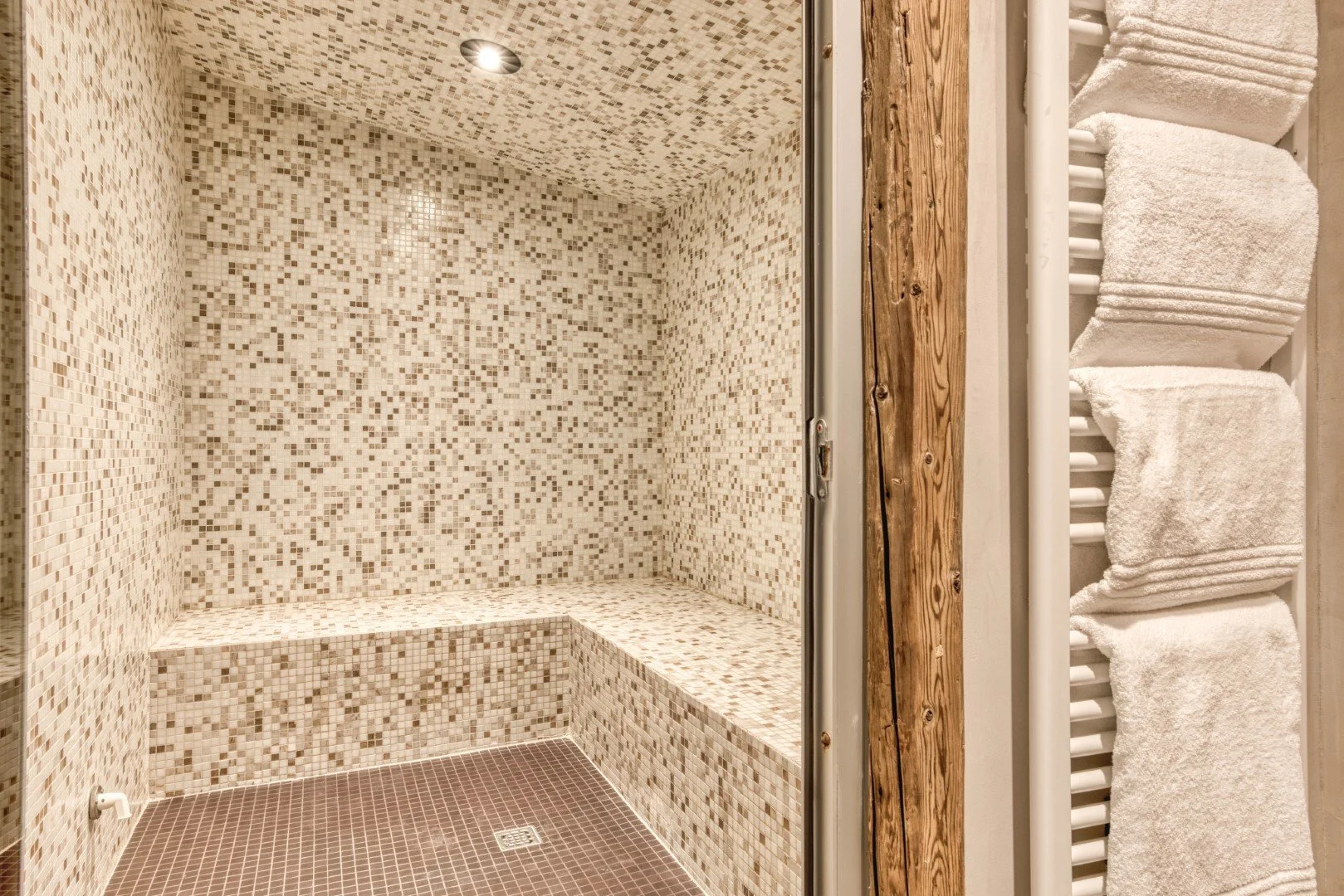 chalet saint gervais sauna