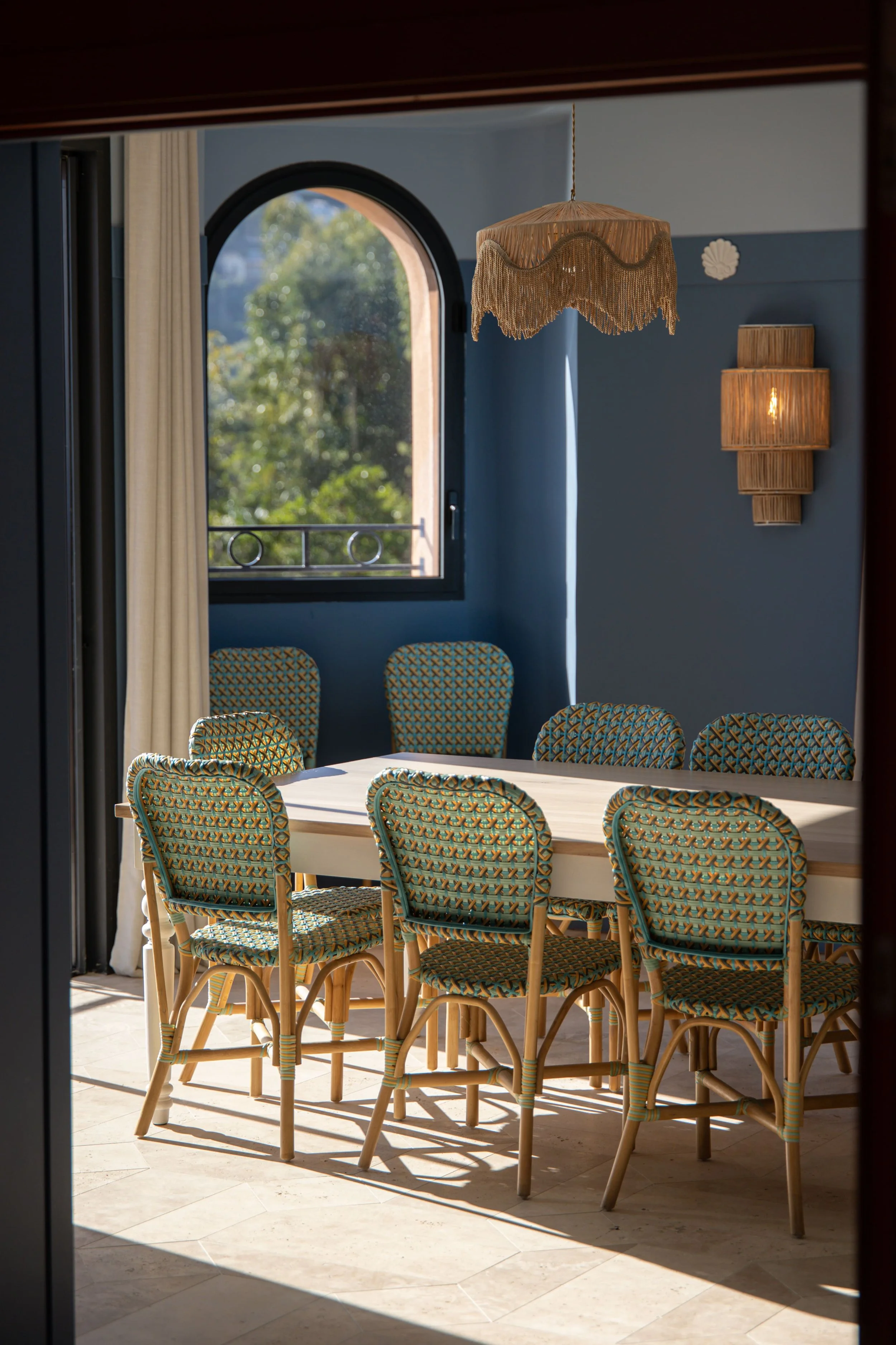 luxury villa Théoule-sur-Mer dining room