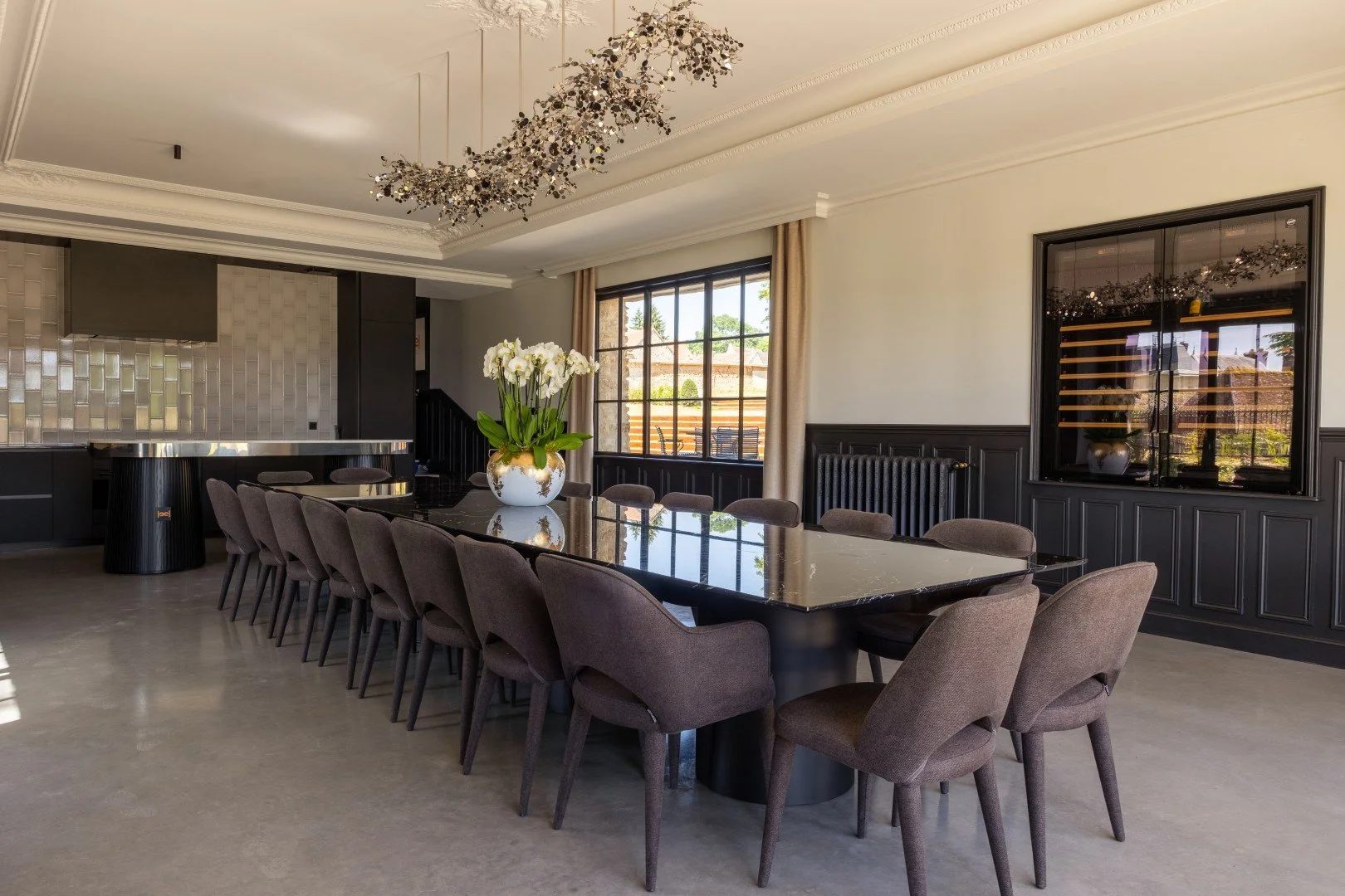 luxury villa vexin kitchen