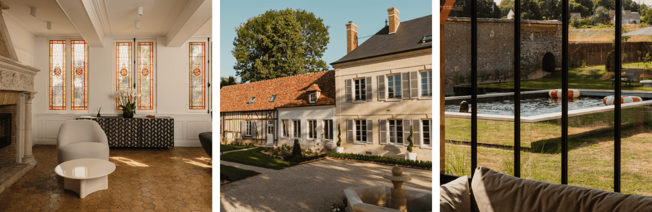 french country house in Vexin