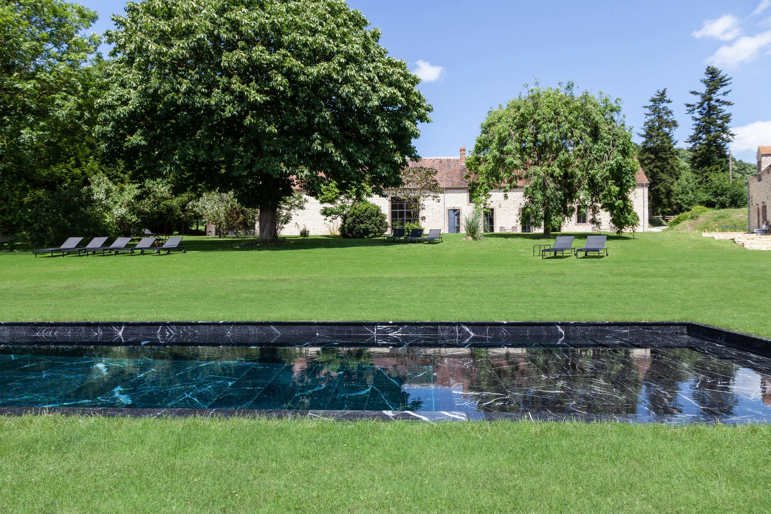 corporate retreat mortagne au perche swimming pool 