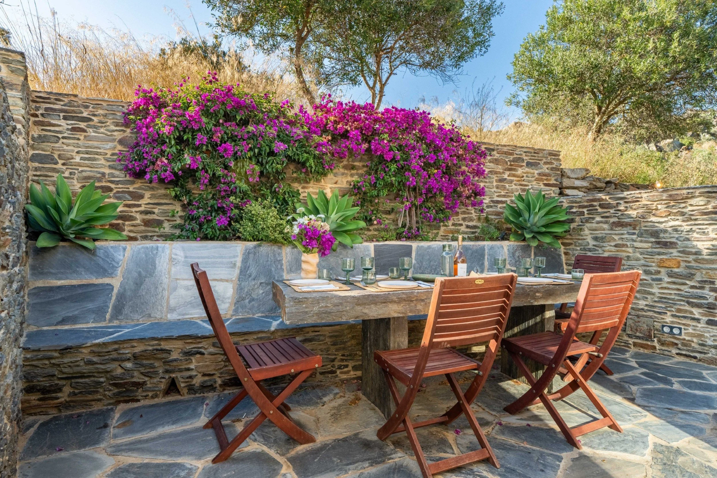 Luxury villa Cadaqués Finca terrace