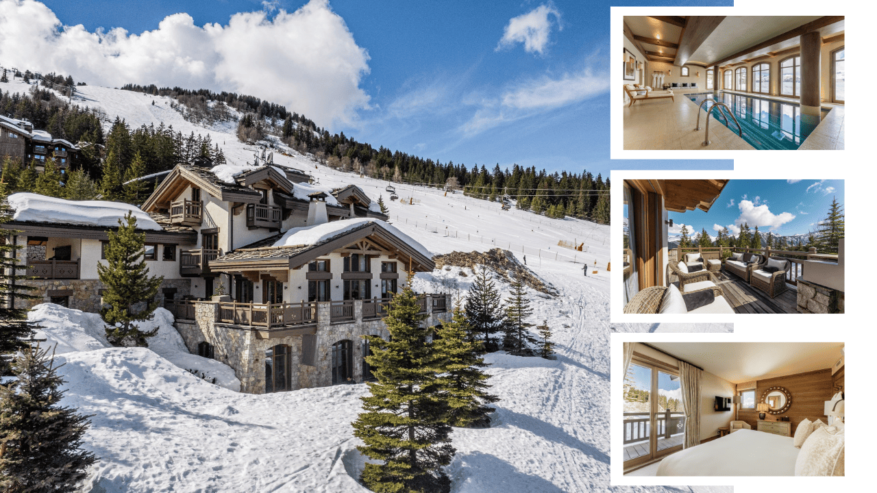 luxury villa in Courchevel