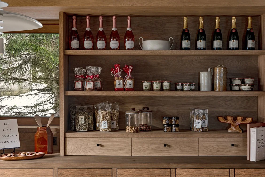 courchevel 1550 chenus luxury chalet kitchen