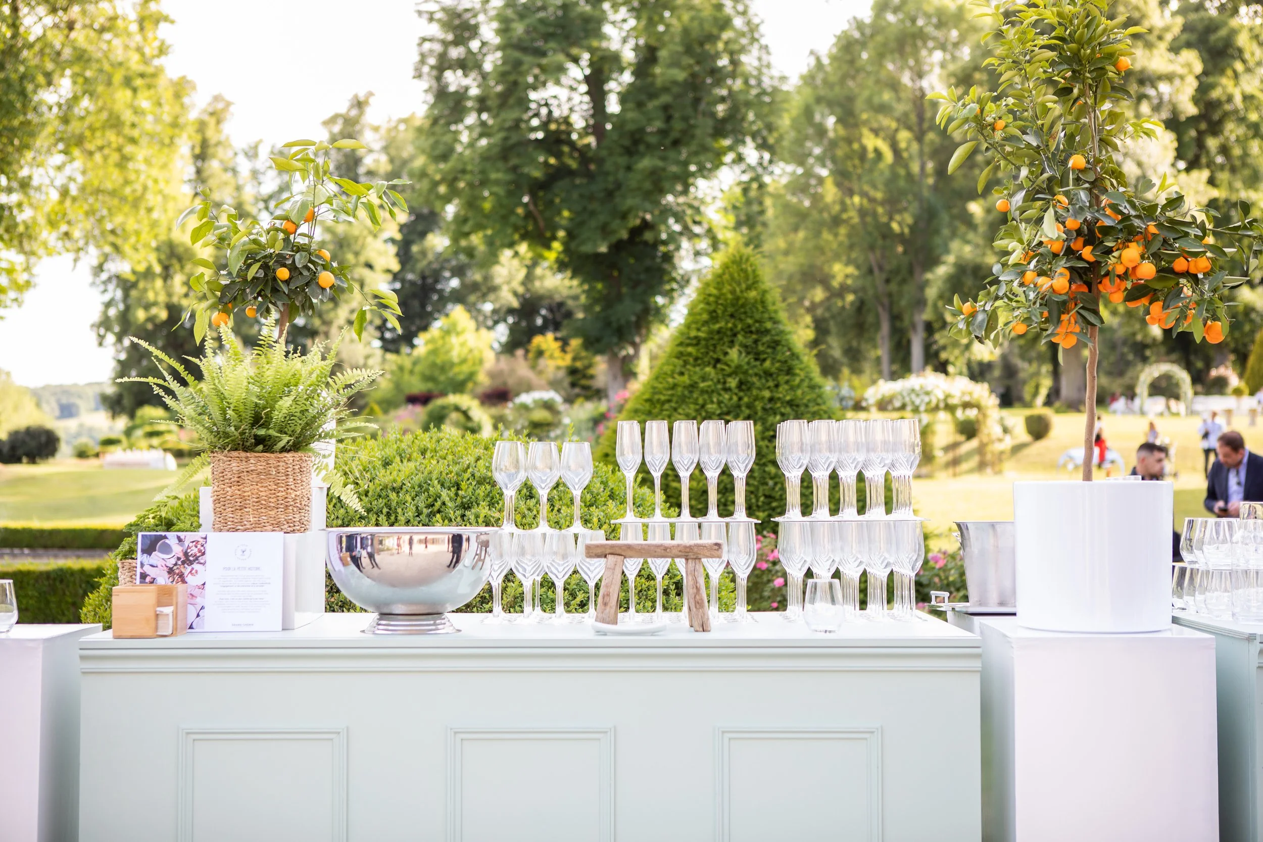 wedding in Vernon château