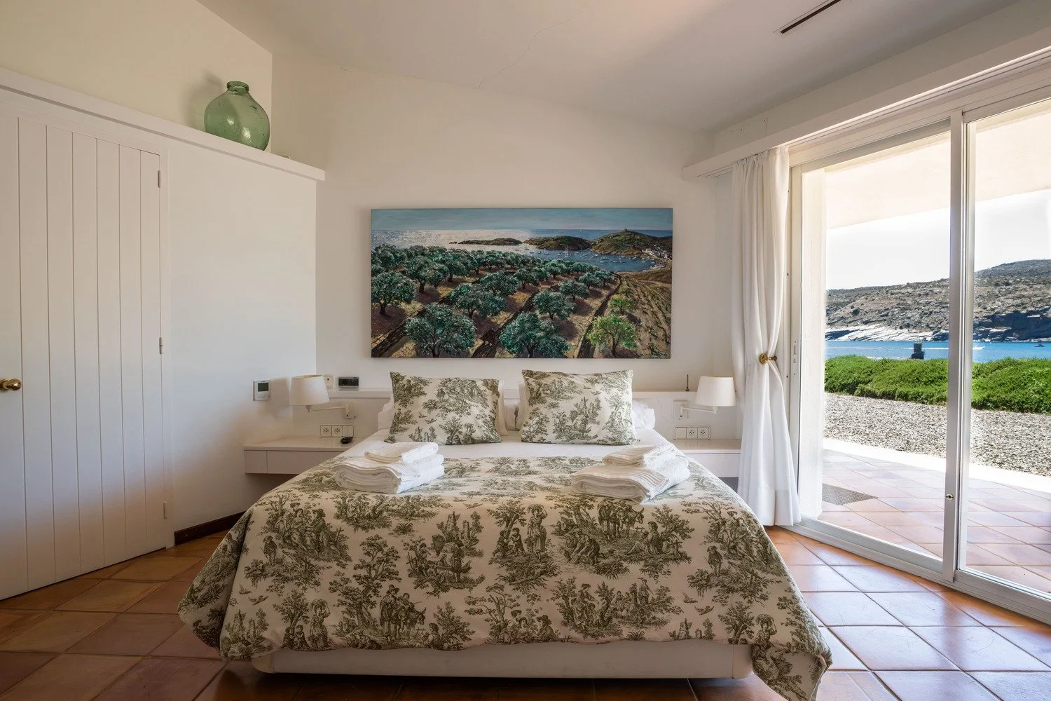Luxury villa cadaques oliveres  bedroom sea view