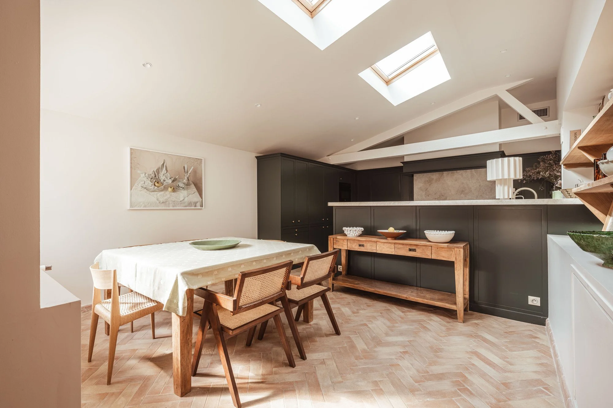 Luxury villa Bonneville kitchen