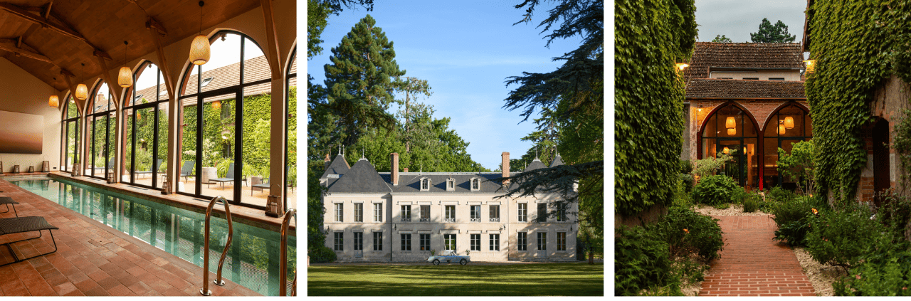 french country house in Loire