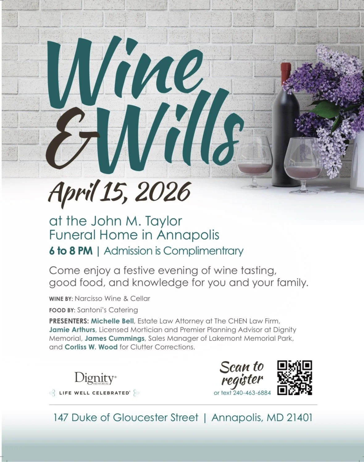 💡Wine &amp; Wills