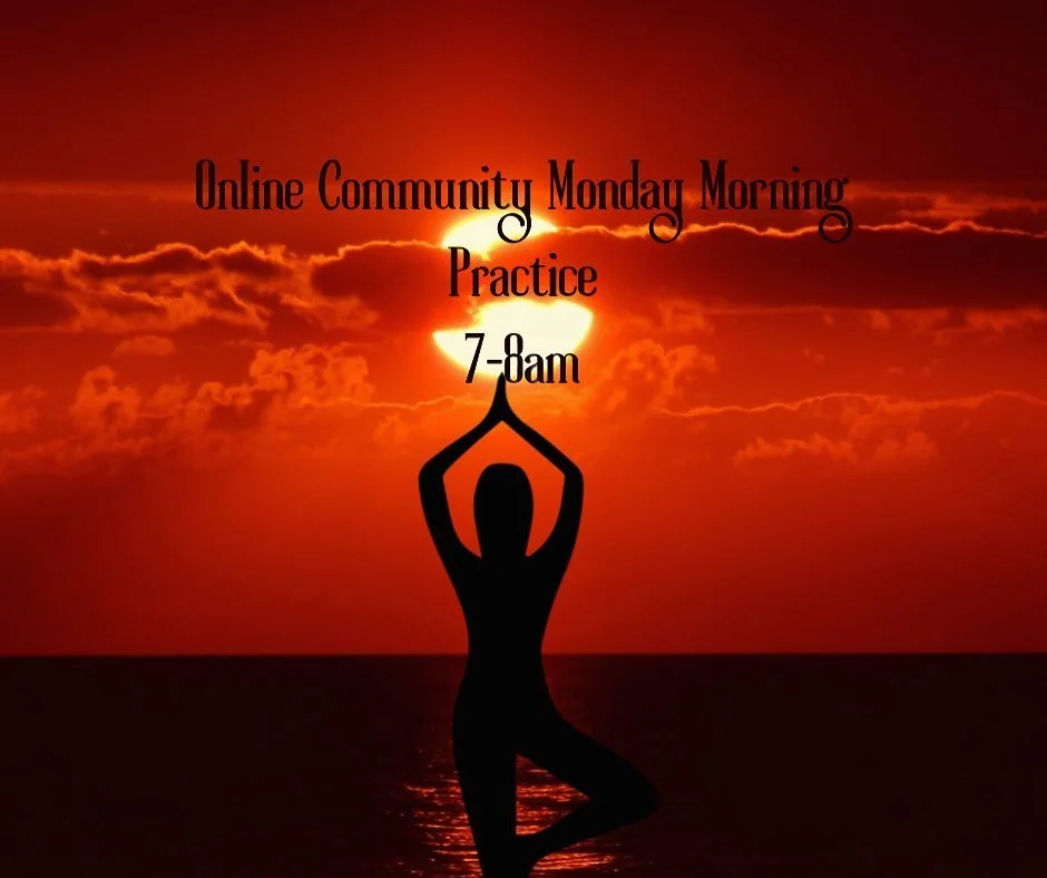 Online Community Yoga this Monday online. 7-8am. DM for link. 🙏