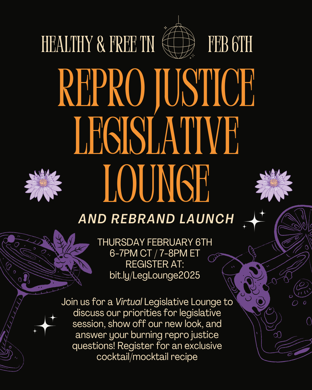 Repro Justice Legislative Lounge
