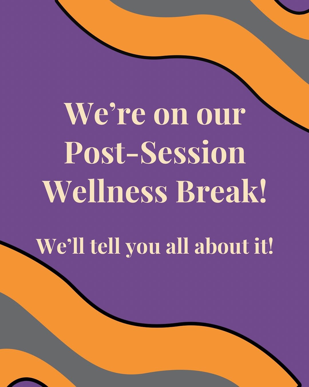 💜 hey y’all, we’re on our post-session break! We look forward to connecting with you when we’re back in the office!