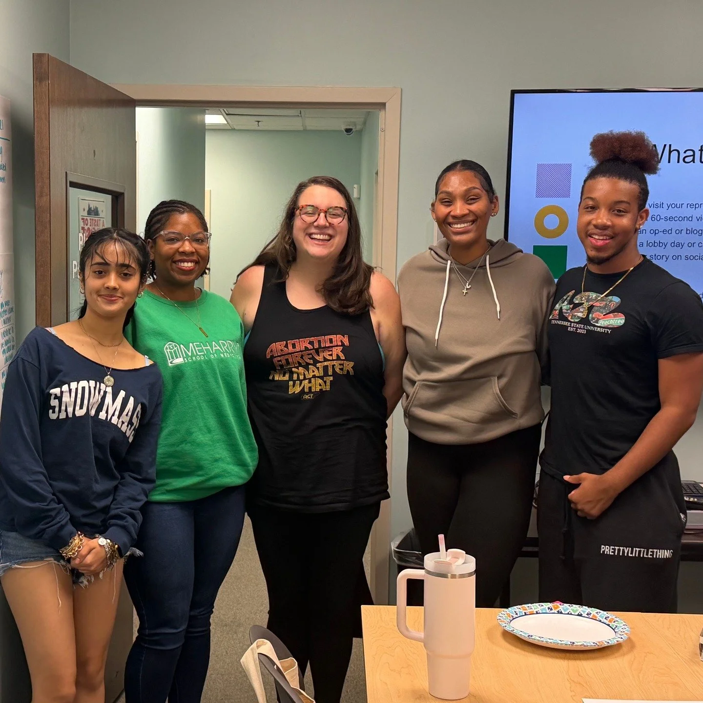 Thanks for inviting our Policy and Education Director to share about her advocacy journey, @pptnmblackorg ! It was so great meeting some incredible youth advocates! Image description in alt-text.