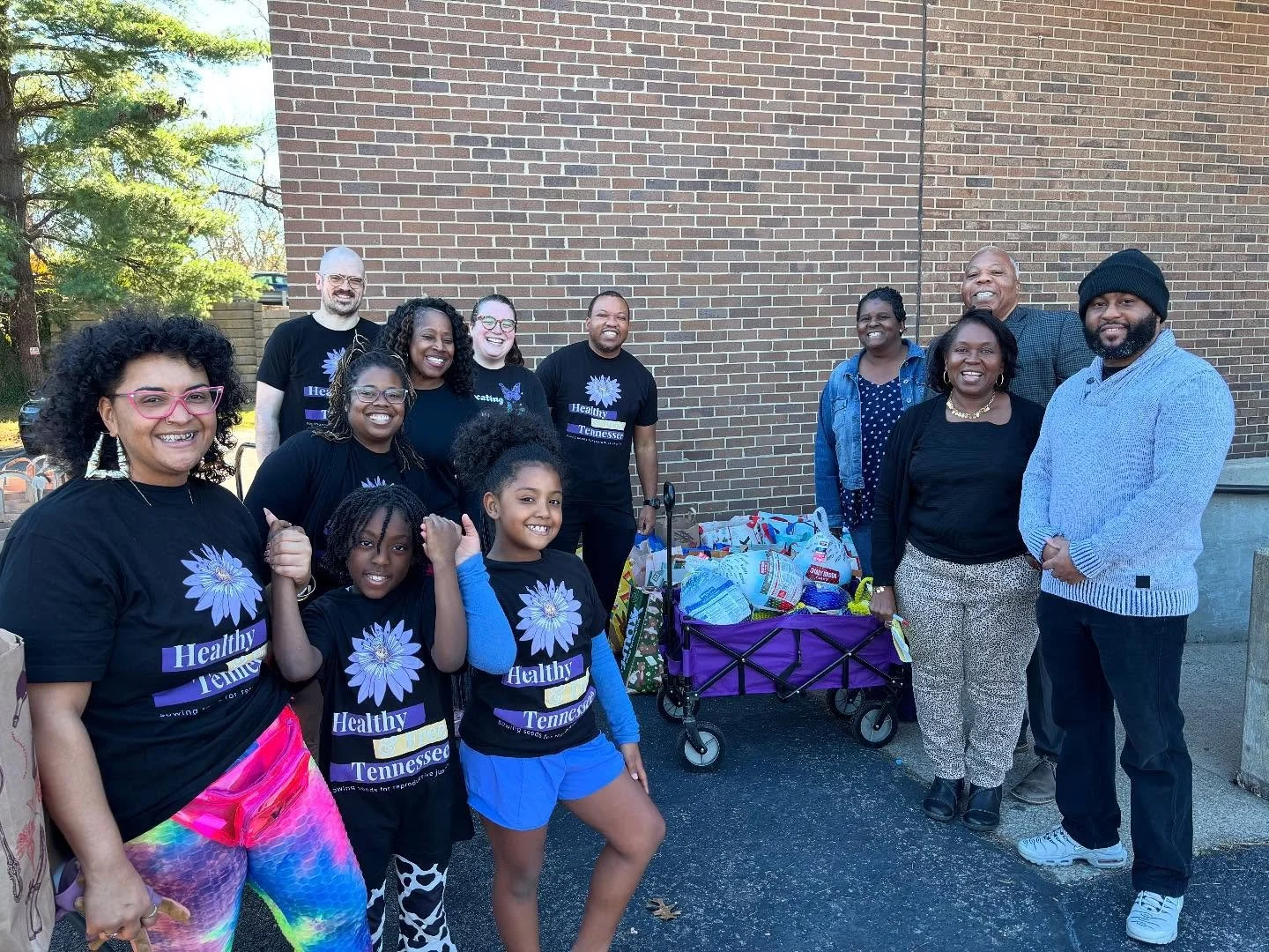 Last weekend, HFTN worked with a local organization to do a food distribution for families. We were deeply troubled by the lack of action from elected officials and the rise of reliance on organizations tied to Christian nationalism. We know that eve