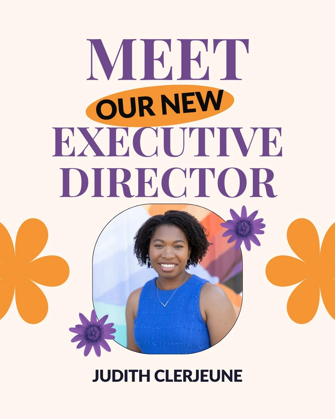 We couldn't be more excited to share that we are welcoming our new Executive Director, Judith Clerjeune, on Monday! Swipe through to read more about this awesome Tennessean and her vision for the reproductive justice movement in Tennessee! Image text