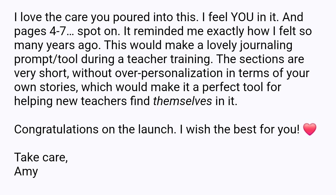 Testimonial for Creating Confidence Book by Rachel Warmath Book for Yoga Teachers