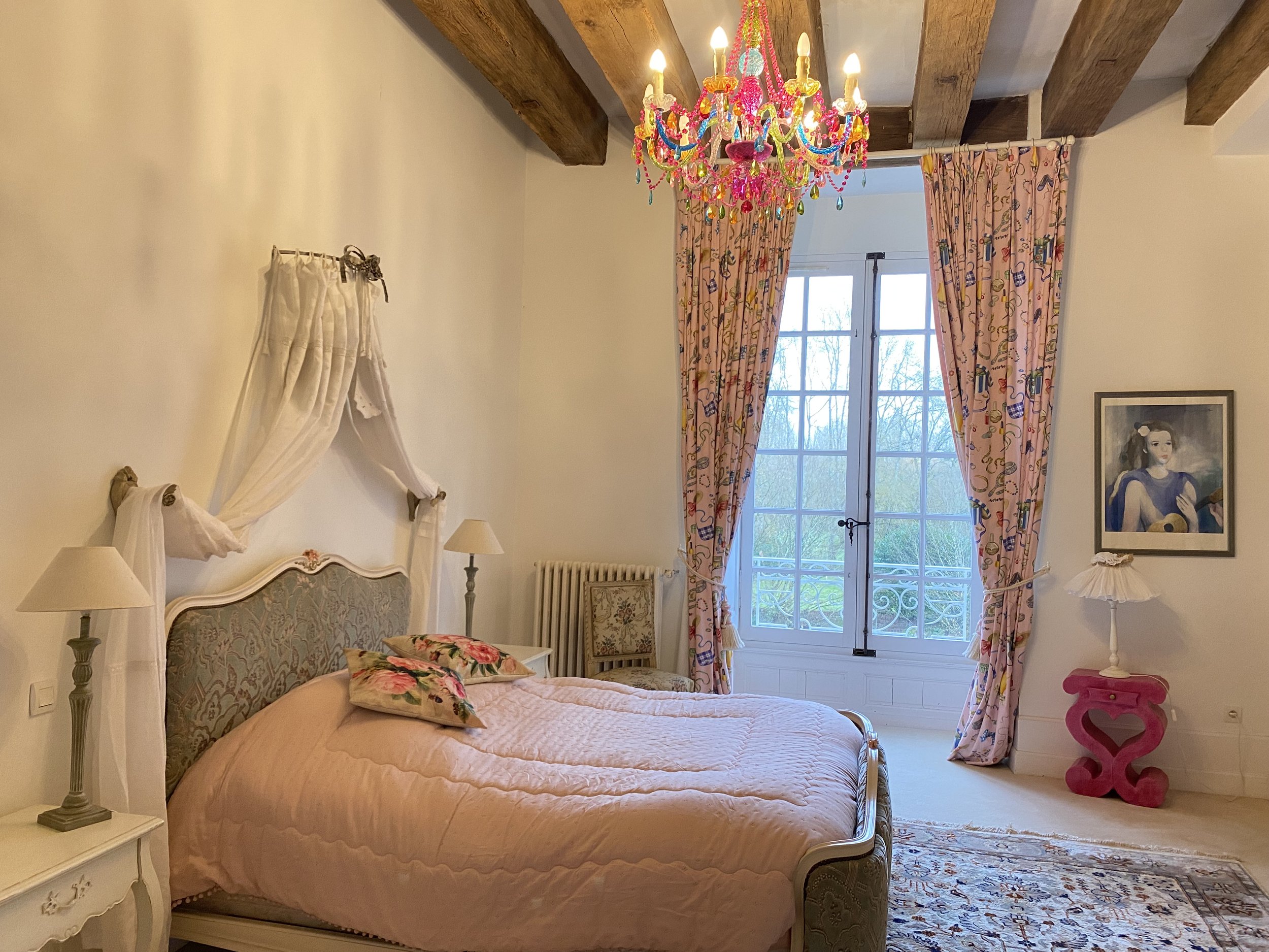 Chambre rose