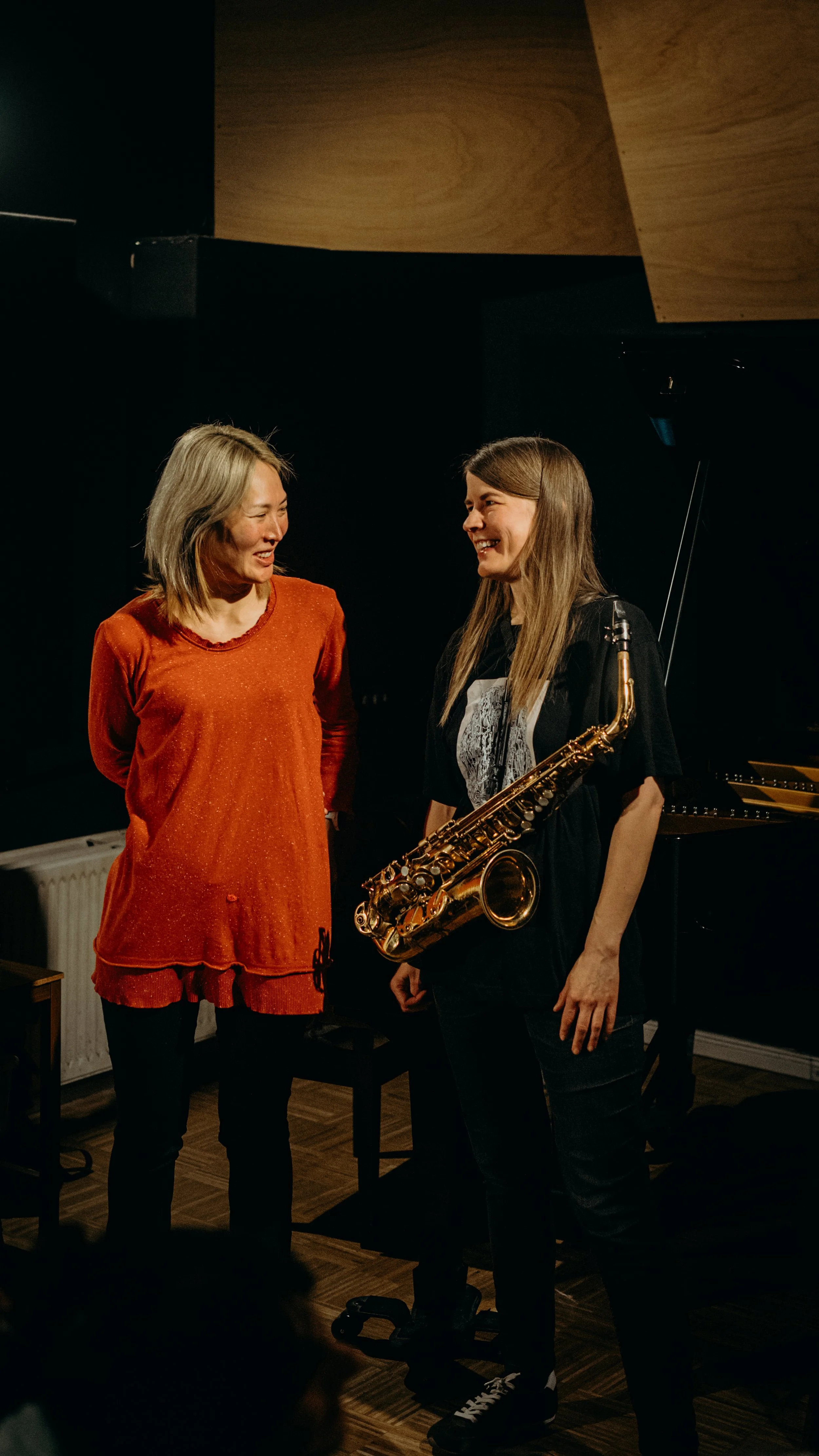 Portrait of Rieko Okuda and Mia Dyberg