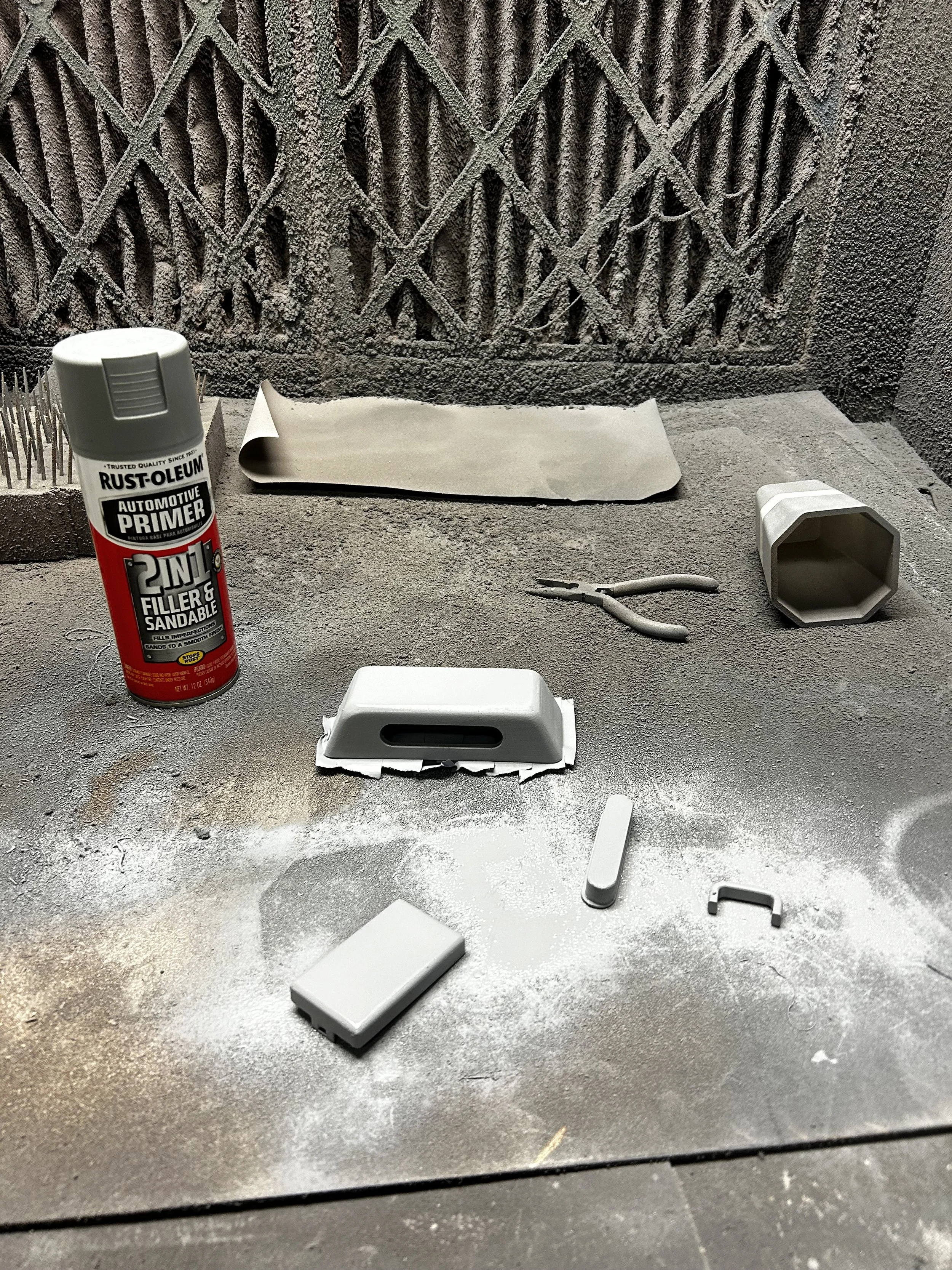 Sanding & Priming