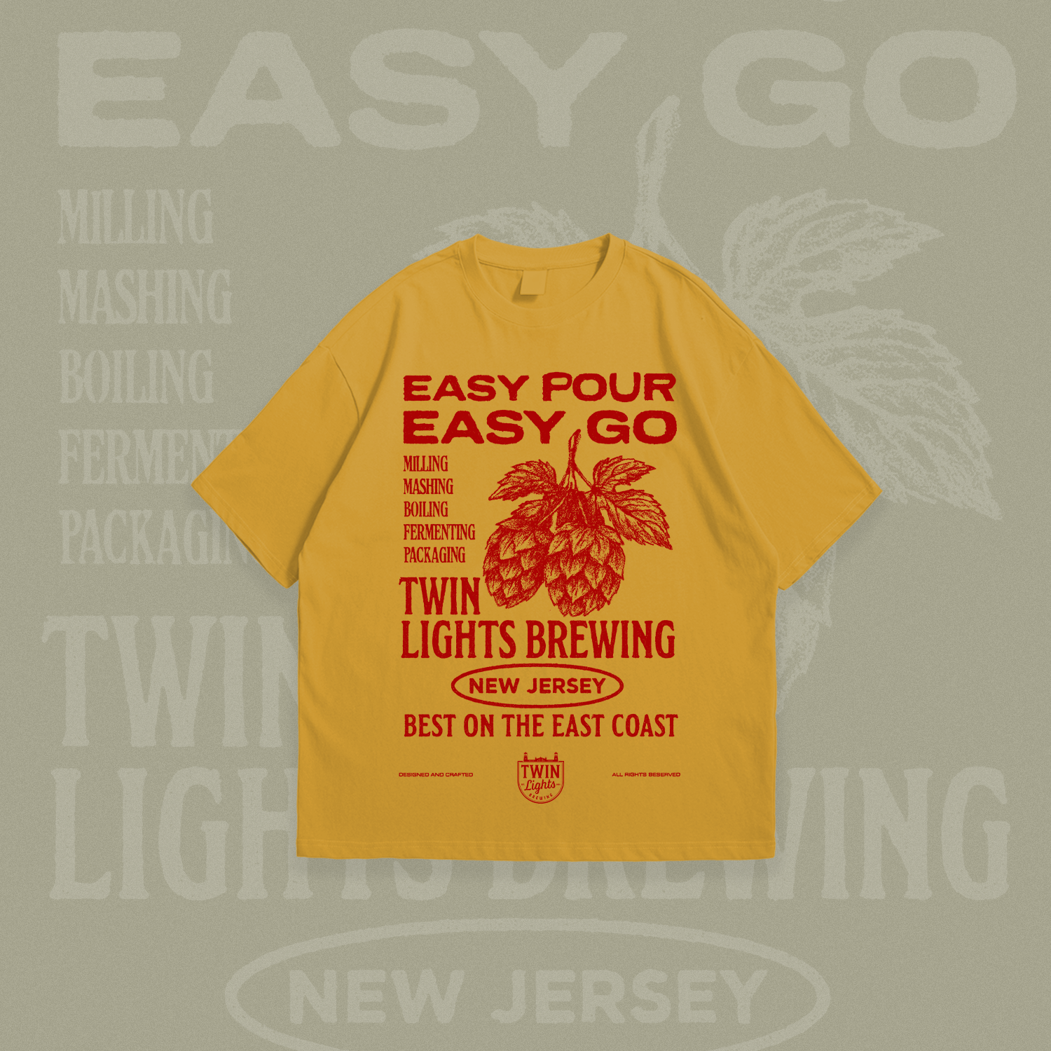 Twinlights Brewery Shirt