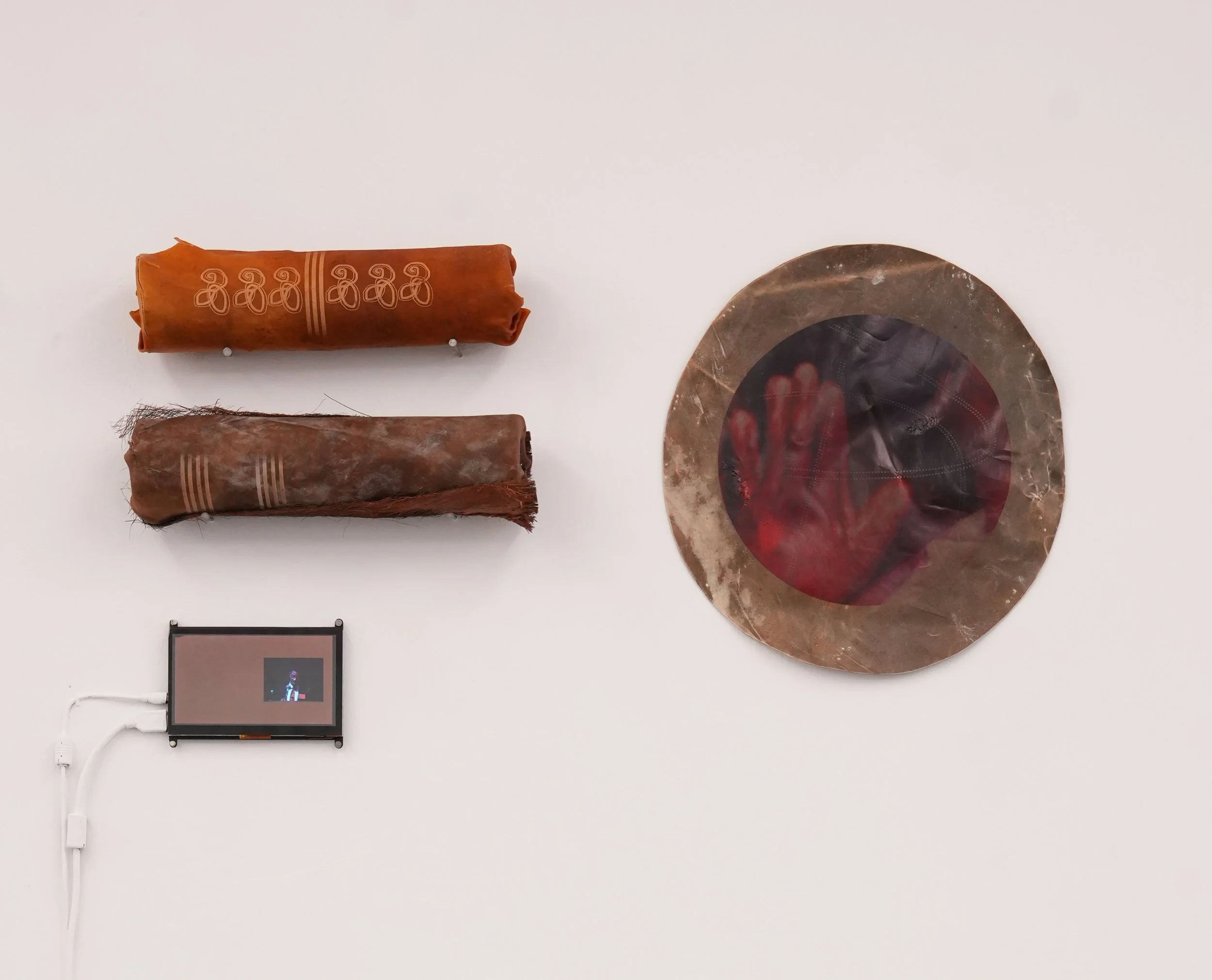 Left to Right; ''Vaksin Artefact 1'', ''Vaksin Artefact 2'', ''Praying to Ancestors'', ''Black Existence'' video montage. 