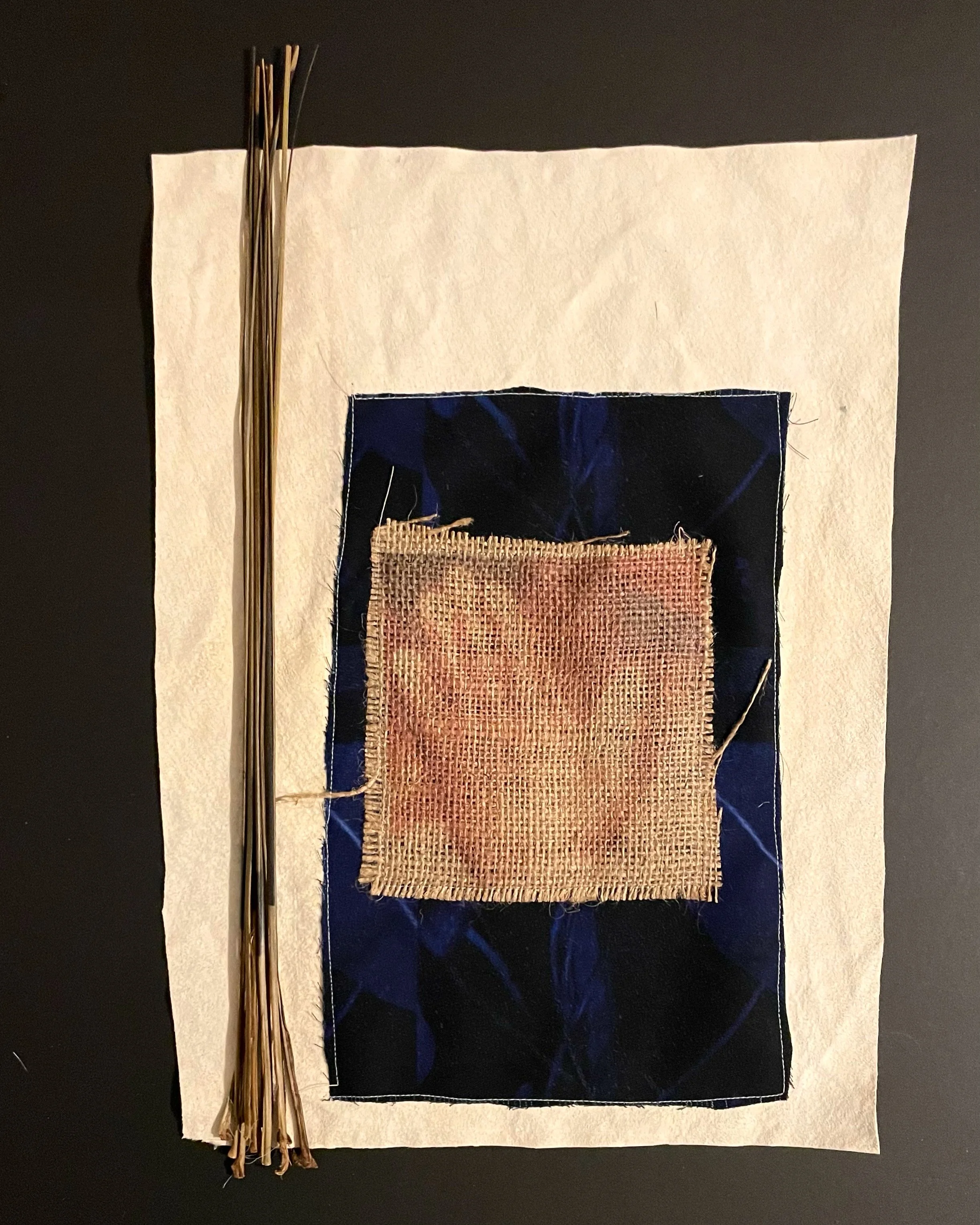 Taking inspiration from Pre-Colonial African / Caribbean customs of spirituality and how instruments, brooms and sticks are used as part of ceremonies and celebrations including praying to ancestors.