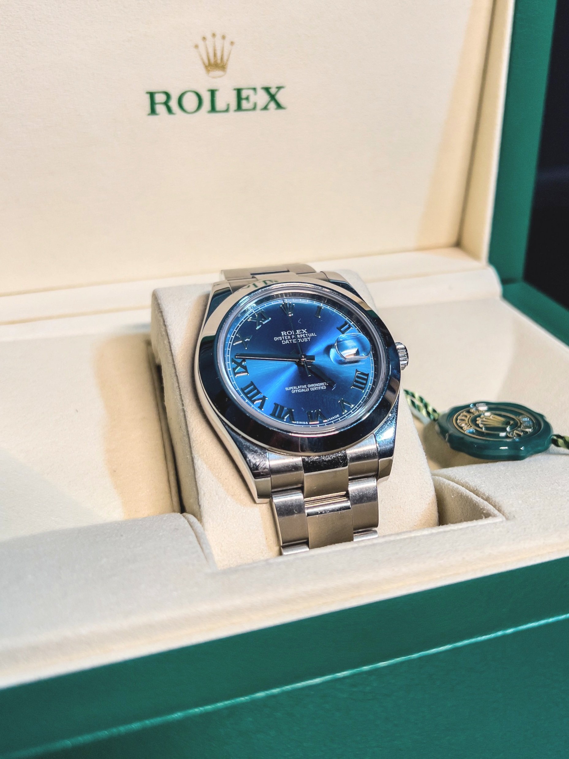 Rolex Datejust II - Azzurro Blue