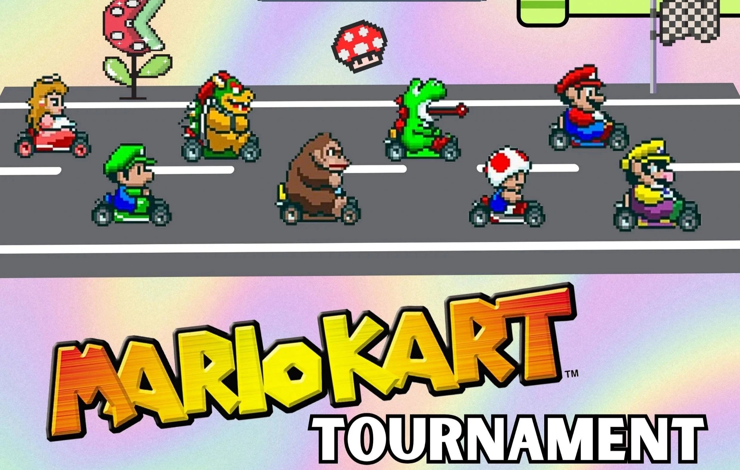 BAKING: Puff &amp; Play Mariokart Tournament