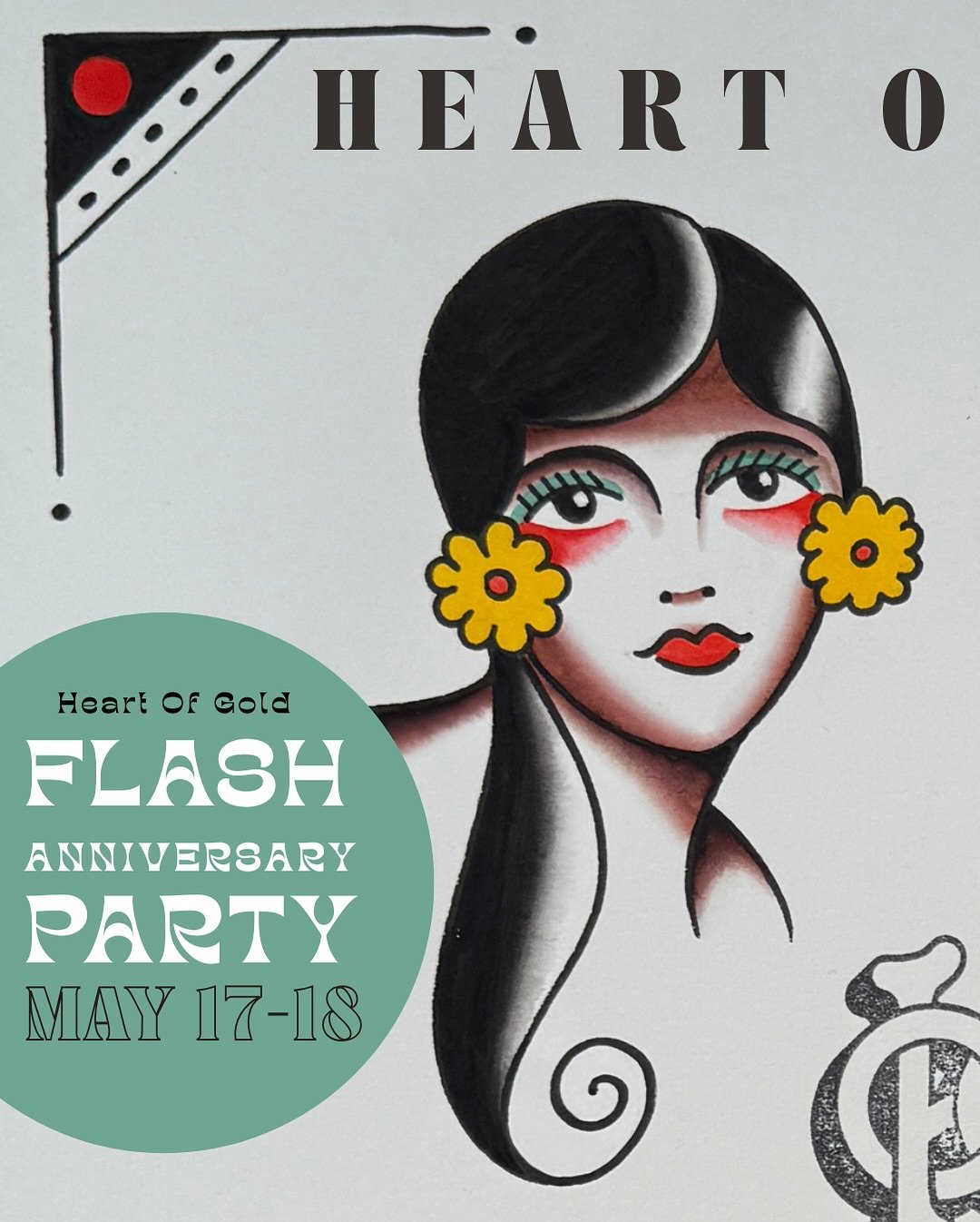 10 DAYS UNTIL THE HOG PARTY!!! 🥳 Here&rsquo;s a sneak peak at some of the flash that will be on offer next Saturday, May 17th! Save the date!! 

✍🏻 $200 tattoos with tons of designs to pick from!
🗓️ May 17-18, 2025
📍2417 Coral St
🔗 hogtat2.com


