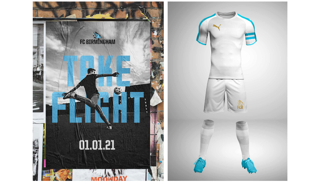 When FC Birmingham launched in 2021, it was essential to establish clear and cohesive branding standards for the entire club. This comprehensive guide defines the club’s core values, tone, logo usage, spacing, color palette, and typography, ensuring 