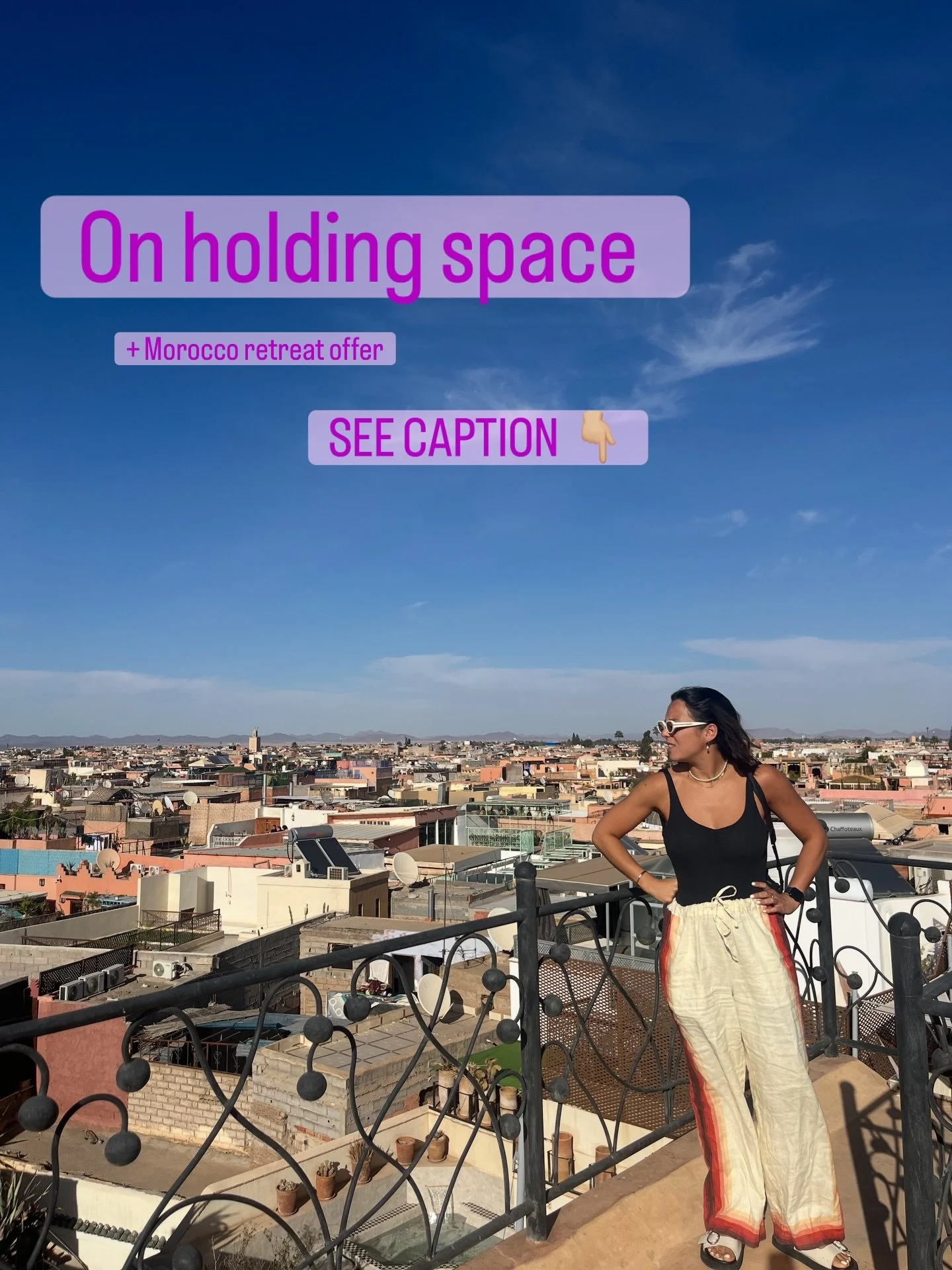 As a yoga + Pilates teacher, a great deal of my energy goes on holding space for others (iykyk).

I couldn&rsquo;t do it without the people who in turn hold space for me: my partner Joe, parents, cousin, in-laws, and closest friends - including this 