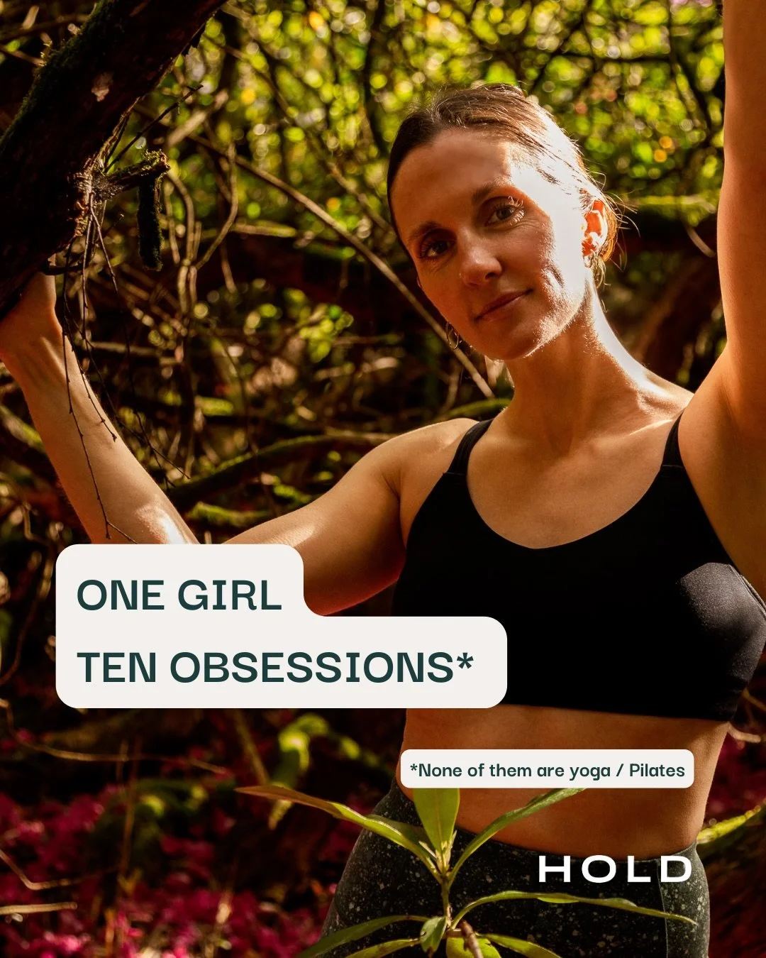 In truth, I&rsquo;m obsessed with a lot of things (it&rsquo;s a by-product of having big feelings), so this was not a hard list to come up with.

Obviously yoga + Pilates make the longer list&hellip; which one surprised you, which one is a hard relat