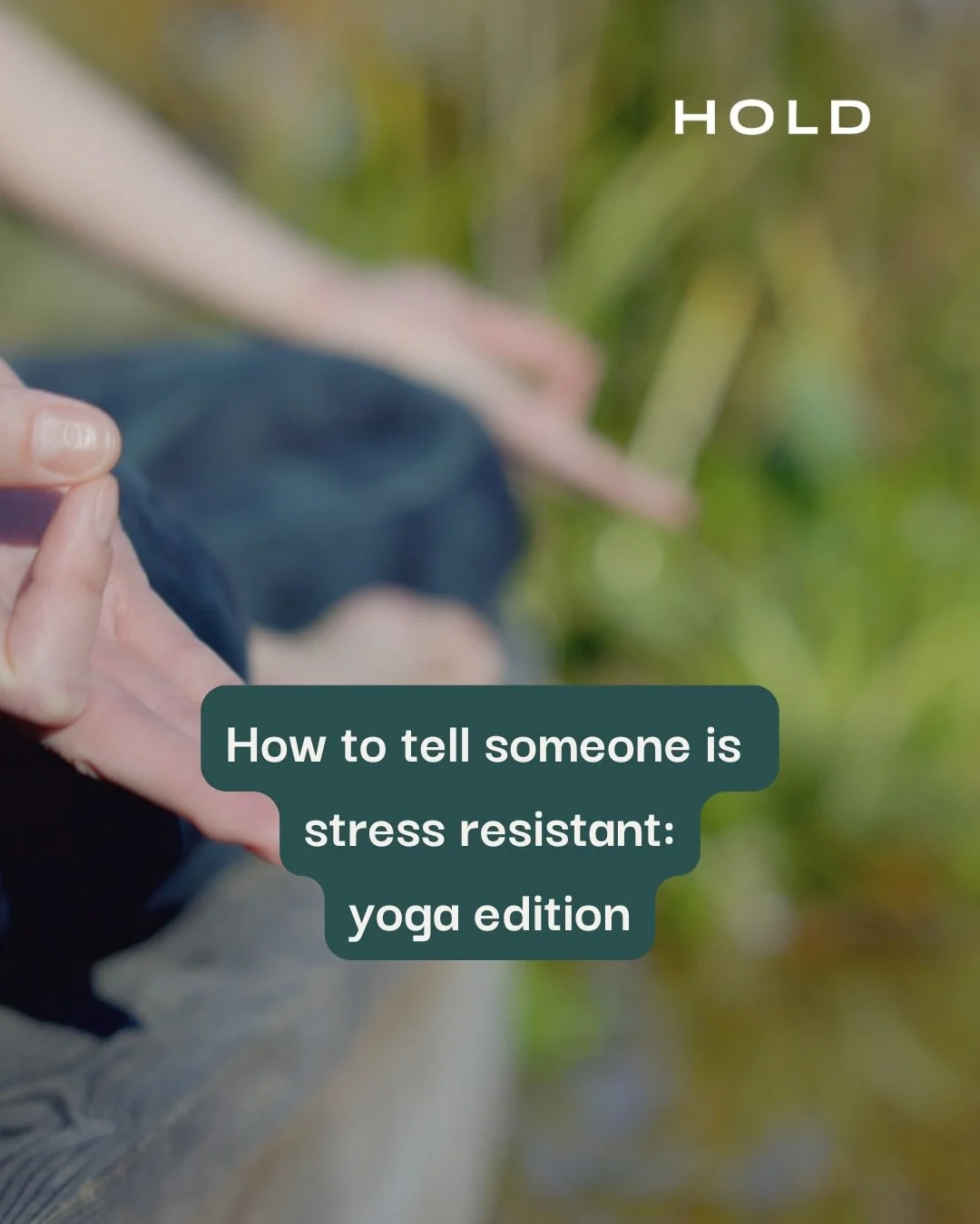 You better believe the Pilates, competitive gymnast and army editions will be subsequent installments.
 What&rsquo;s your go-to when stress levels rise?

#yogahelps #yogaforstress #nervoussystemhealing #stressmanagment #justbreathe