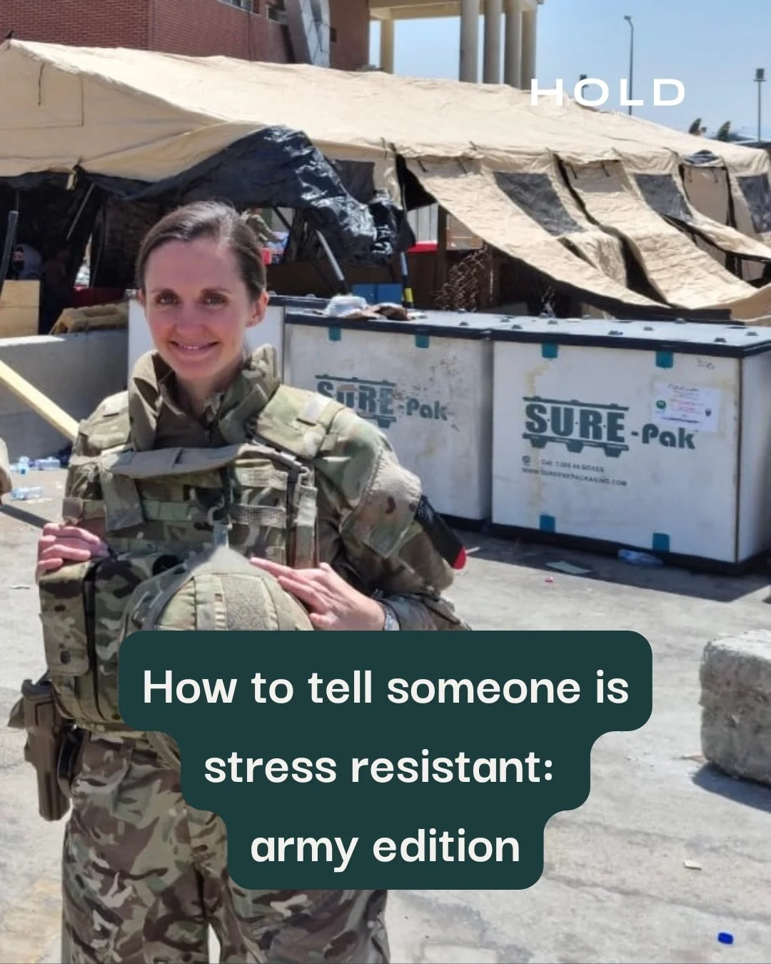 Part 3 is here 🪖 🔥 

The last slide is for my Sandhurst sisters.

On a more serious note - I&rsquo;m convinced no one survives this life without a fried nervous system. If you&rsquo;re feeling the effects of being uber stress resistant because you 