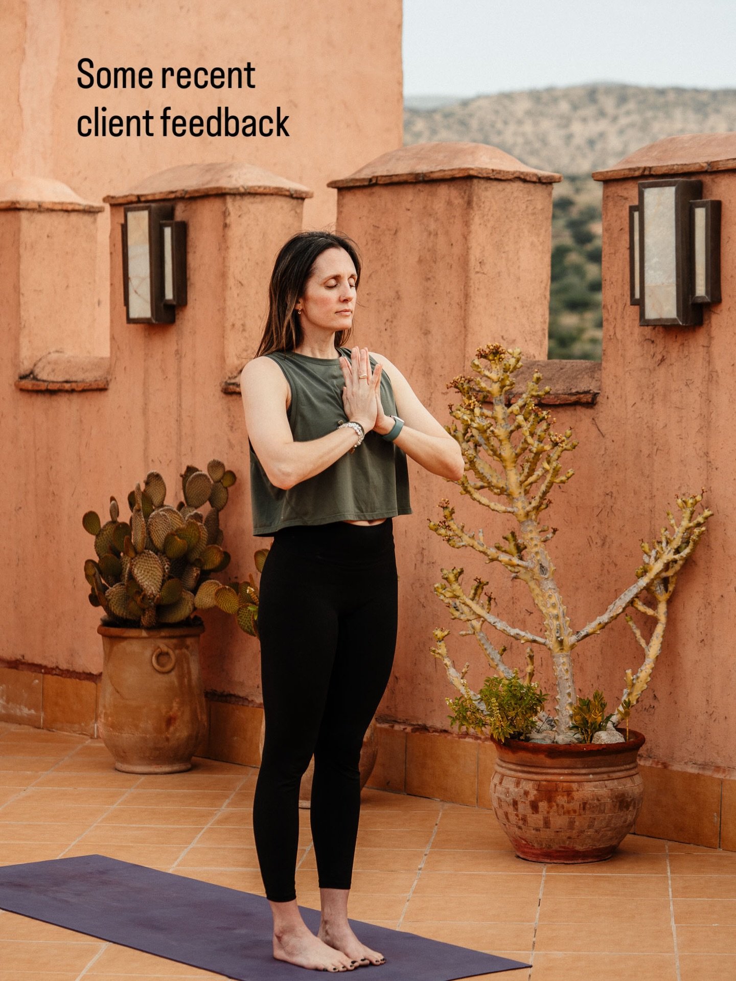 I am evangelical about yoga and Pilates for good reason (in short, they&rsquo;ll transform your life) and when what I do lands with the people I teach, it&rsquo;s like balm to my soul - as well as a powerful reminder of why I traded job security in a