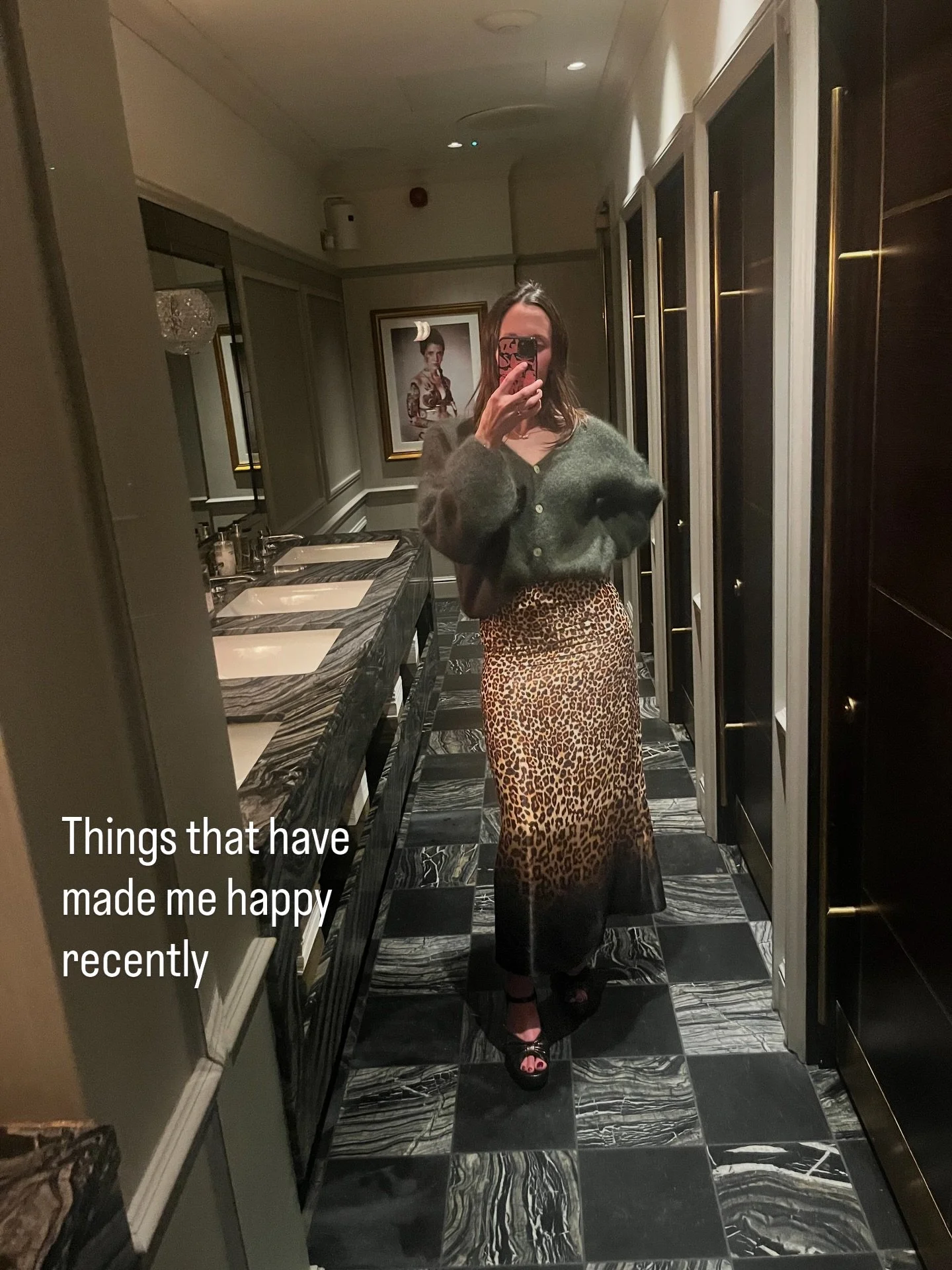 There is a theme here, and for once it involves neither dogs nor yoga.