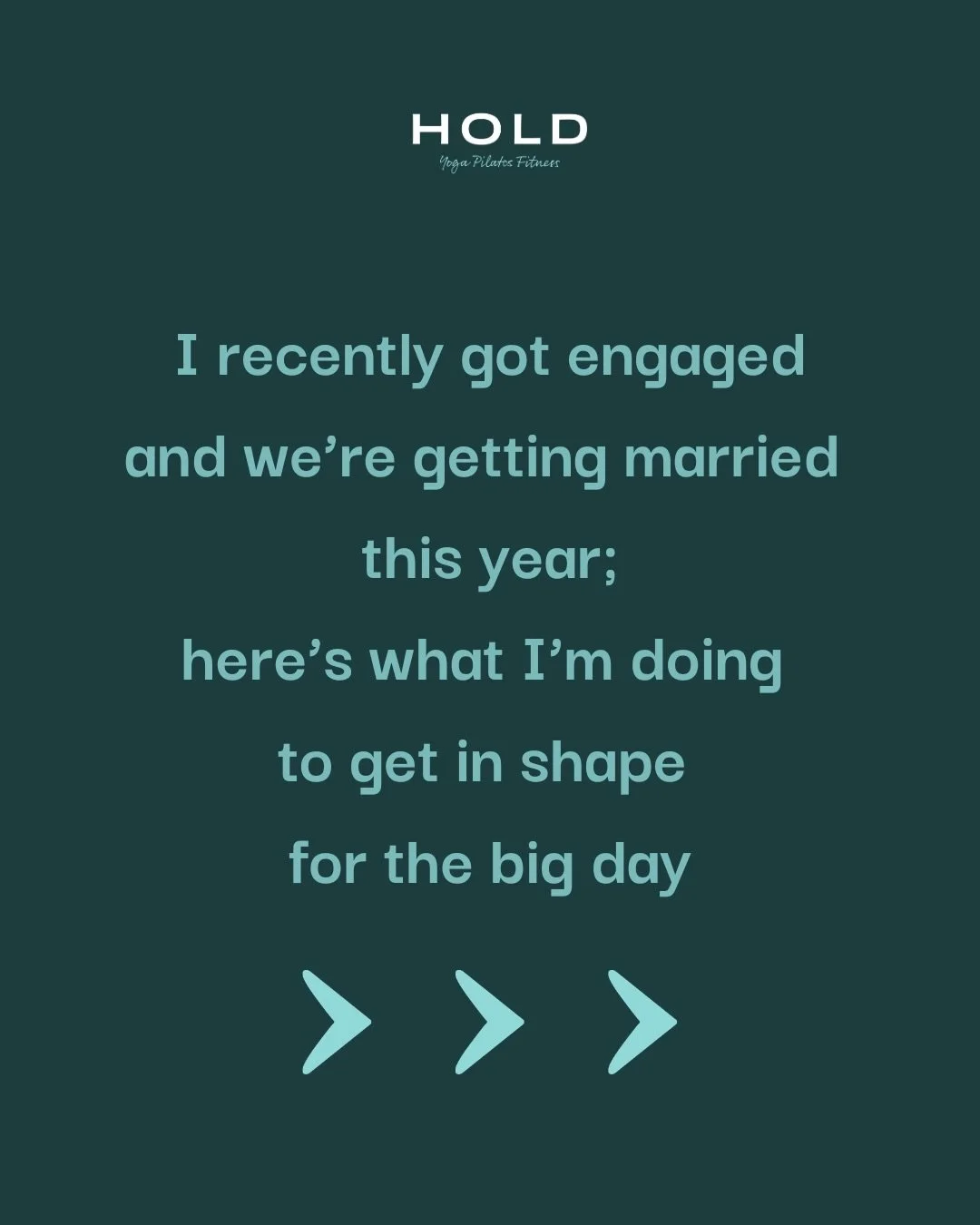Do I want to look and feel like a total babe on my wedding day? Of course I do.

But with every fibre of my being, I want to look and feel like a total babe Every. Single. Damn. Day.

I don&rsquo;t want a short-term fix or a last-minute overhaul. I w