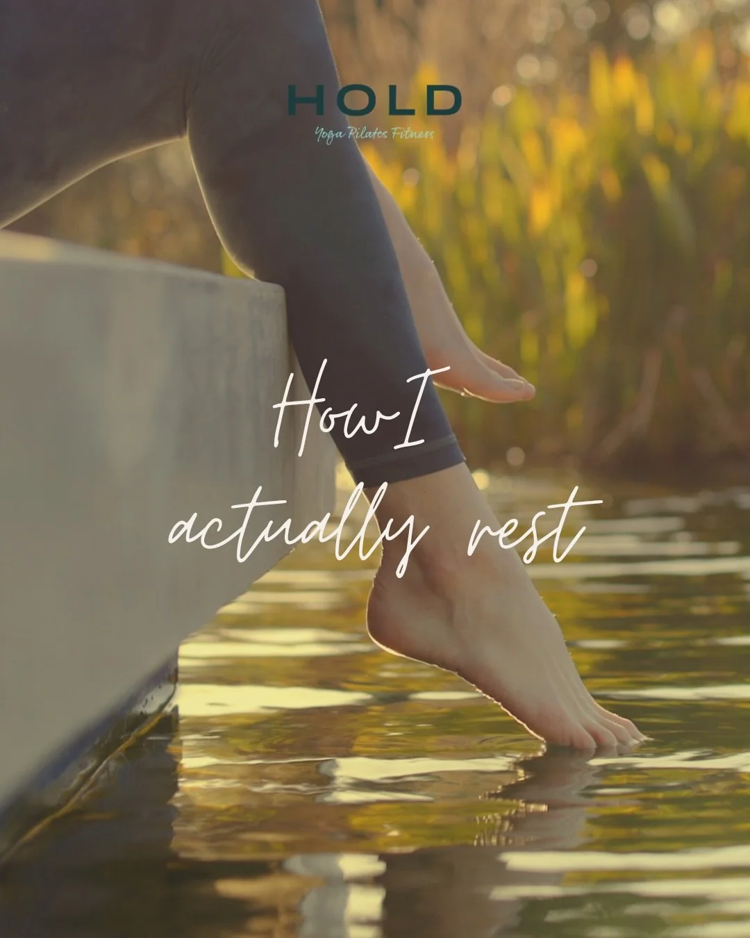 I used to think rest meant doing nothing.

How wrong I was.

If you feel more like yourself afterwards and your batteries are recharged, it counts.

What&rsquo;s something you do that might not look like rest at first glance, but is, in fact, rest? S