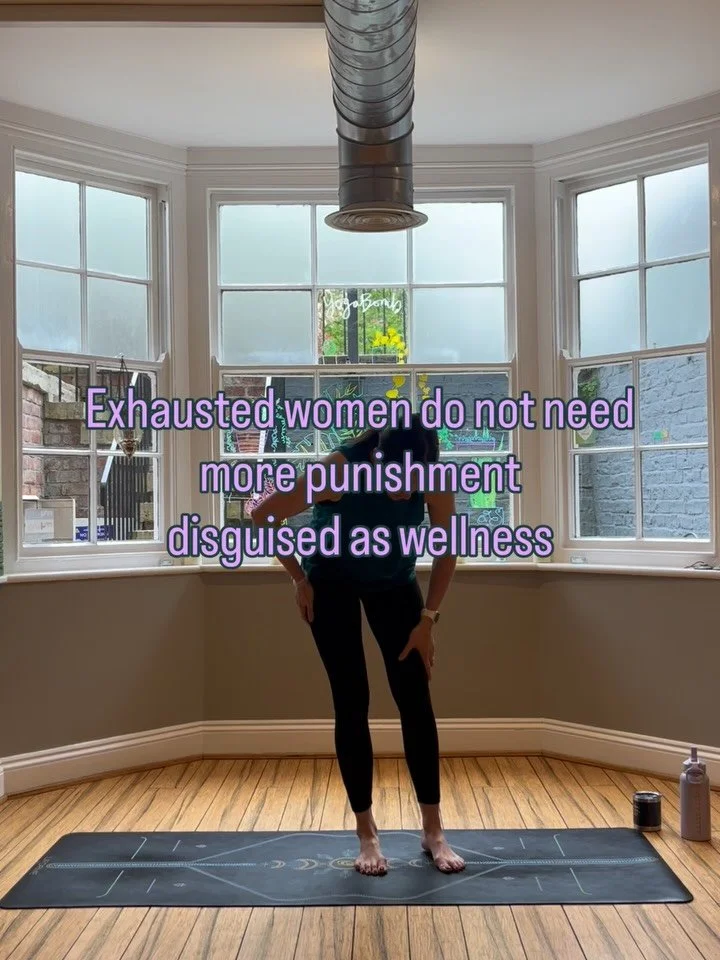 One of the reasons so many high-achieving women struggle to recover is that we often approach wellness with the exact same mindset that burnt us out in the first place.

More discipline. More optimisation. More intensity. More effort.

Even recovery 