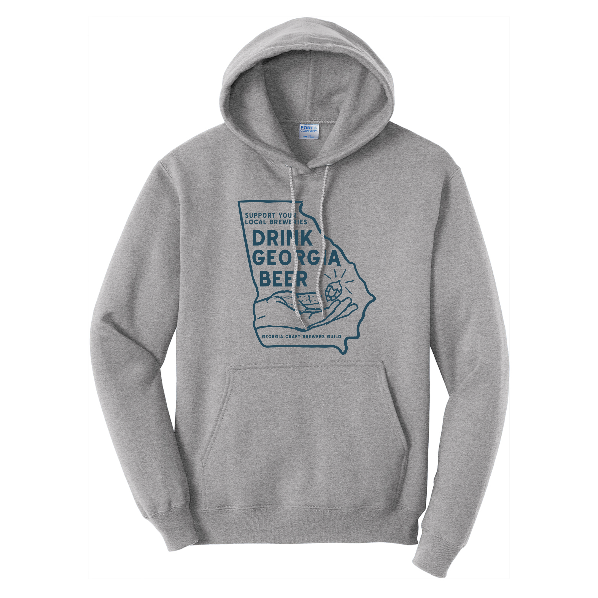 Drink Georgia Beer Hoodie