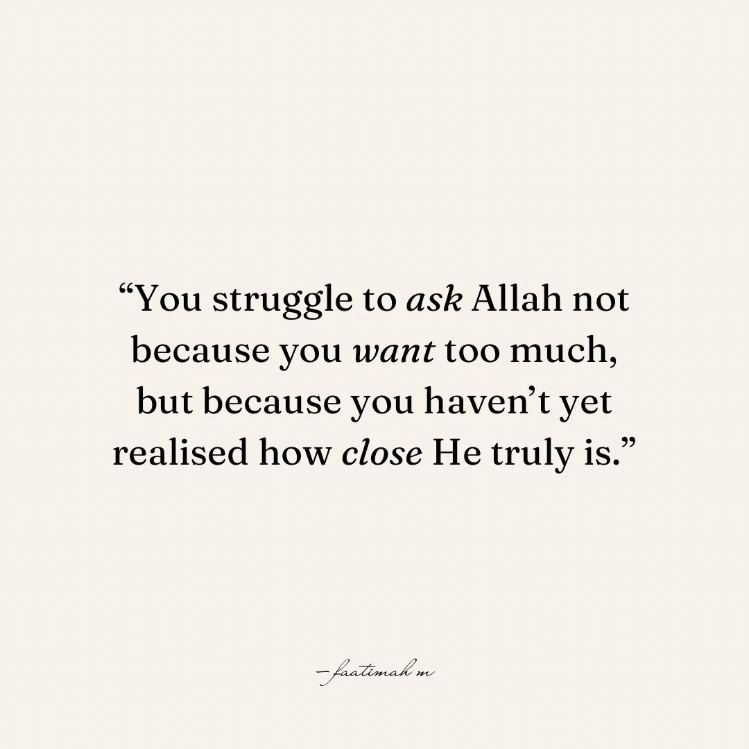 Why We Feel Guilty Asking Allah — And How to Change That