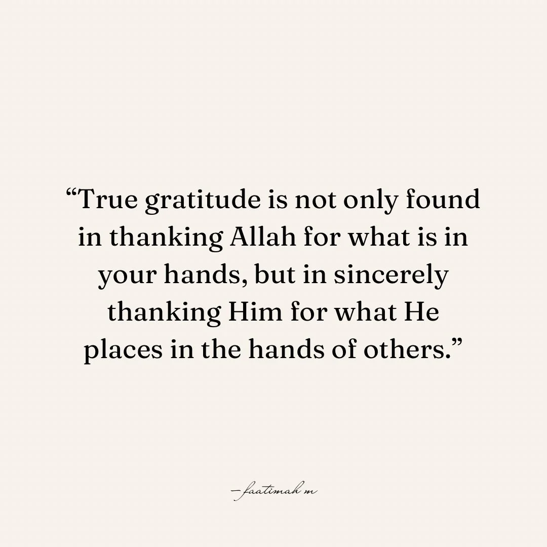 Gratitude Beyond Ourselves