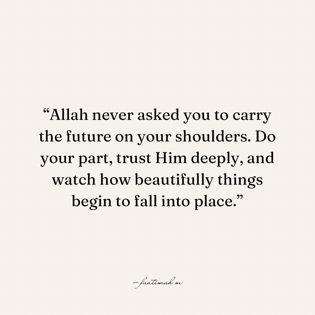 Let Allah Lead the Way